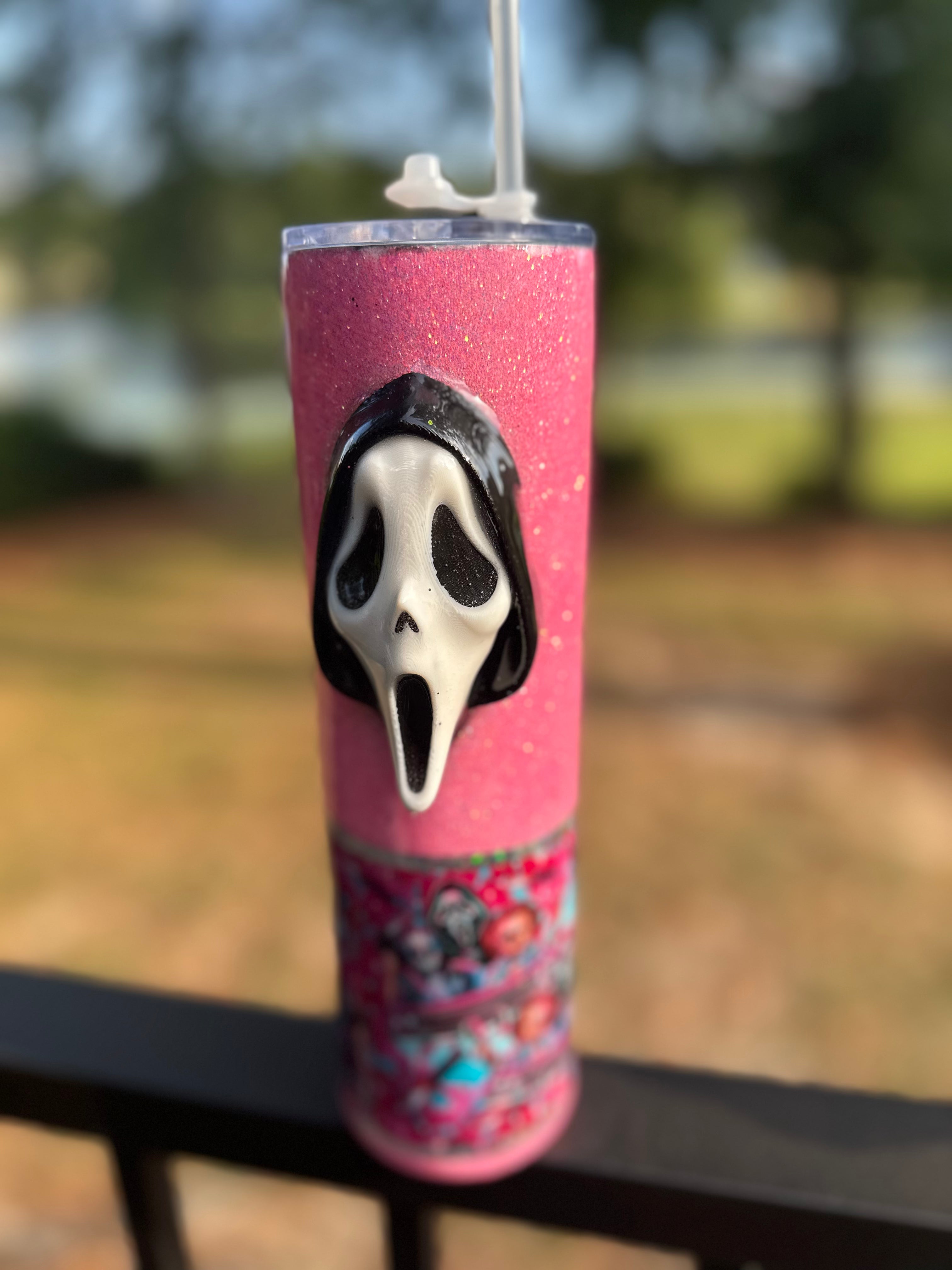 Tumbler Shield: Scream Ghost Face