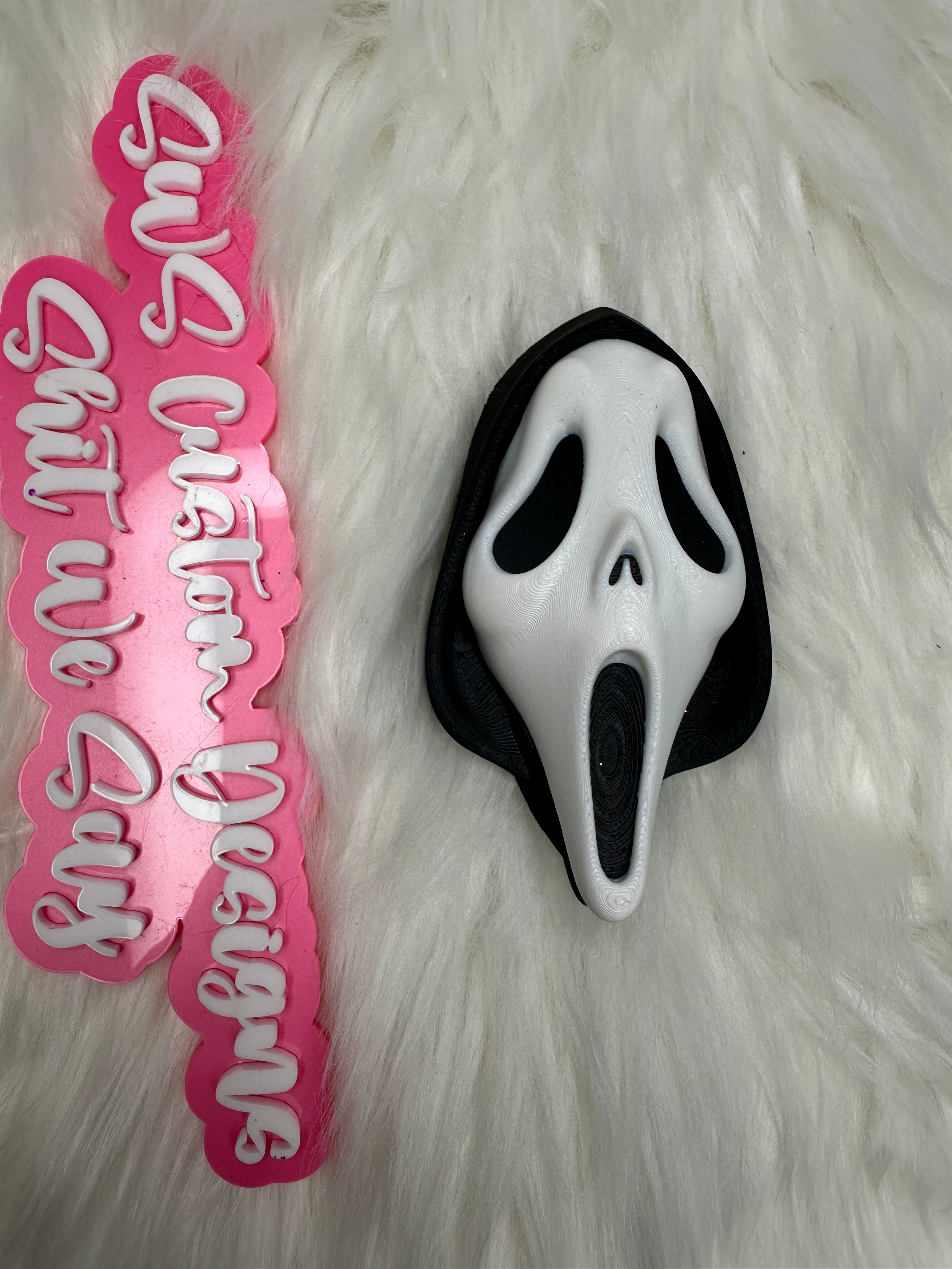 Tumbler Shield: Scream Ghost Face