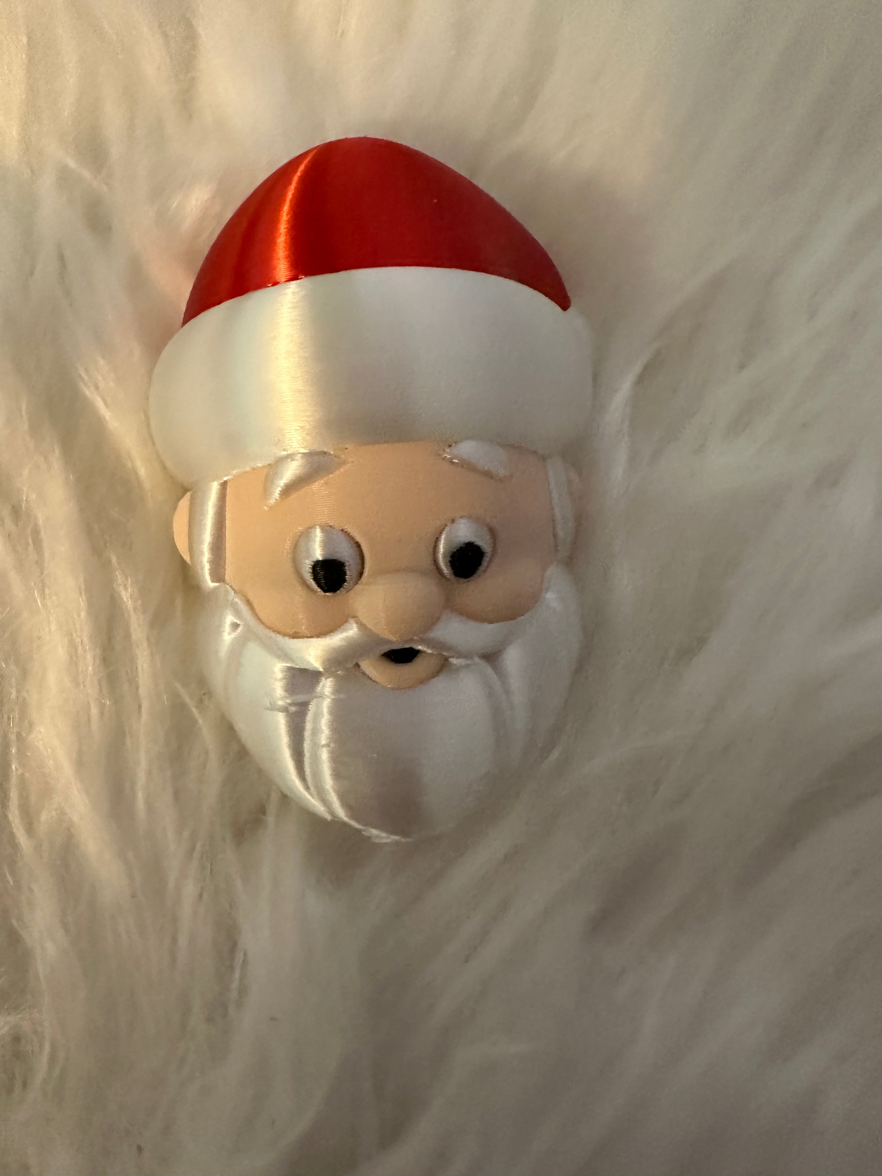 Tumbler Garnish: Santa Claus