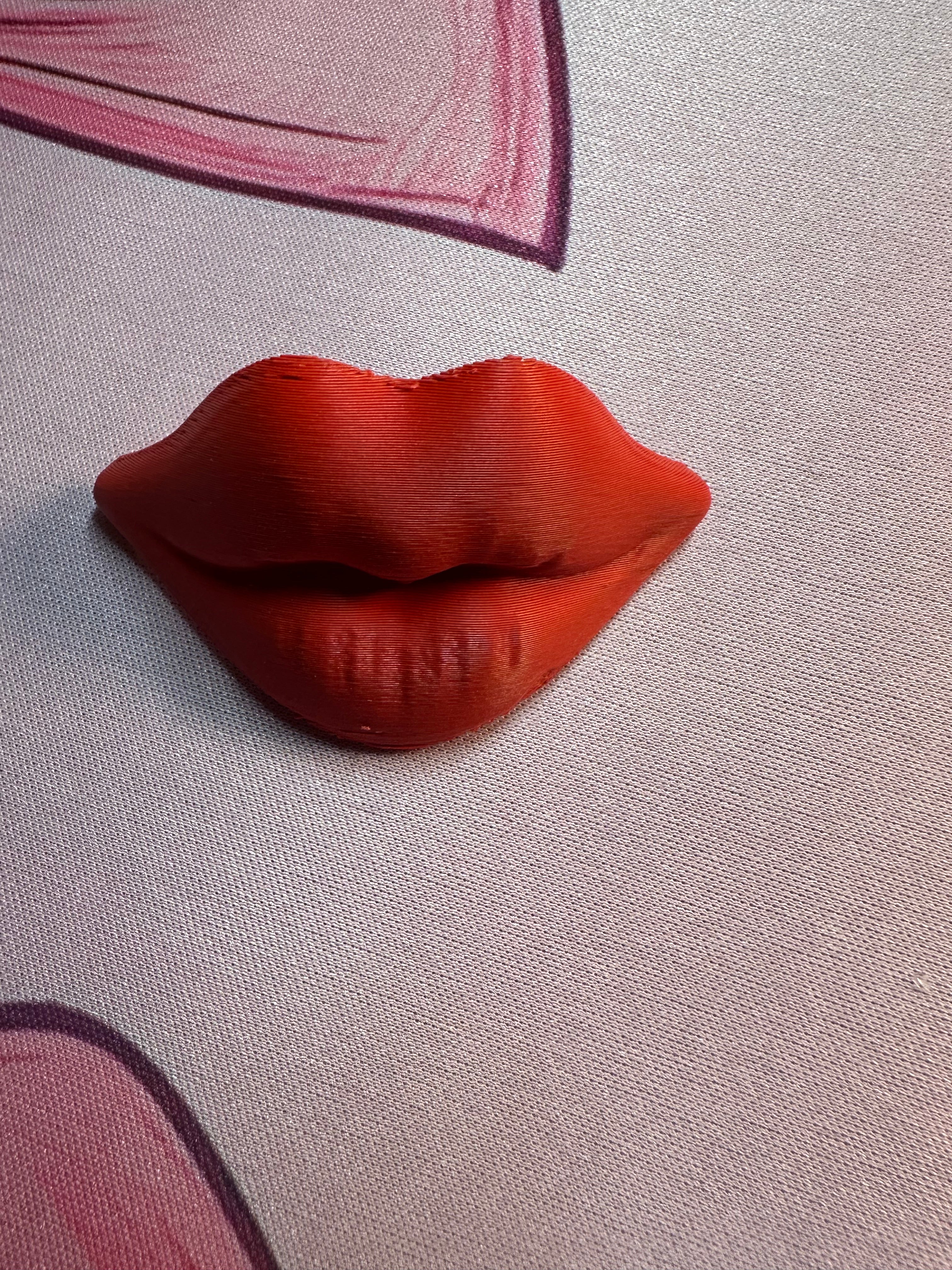 Tumbler Garnish: Lips or Mouth