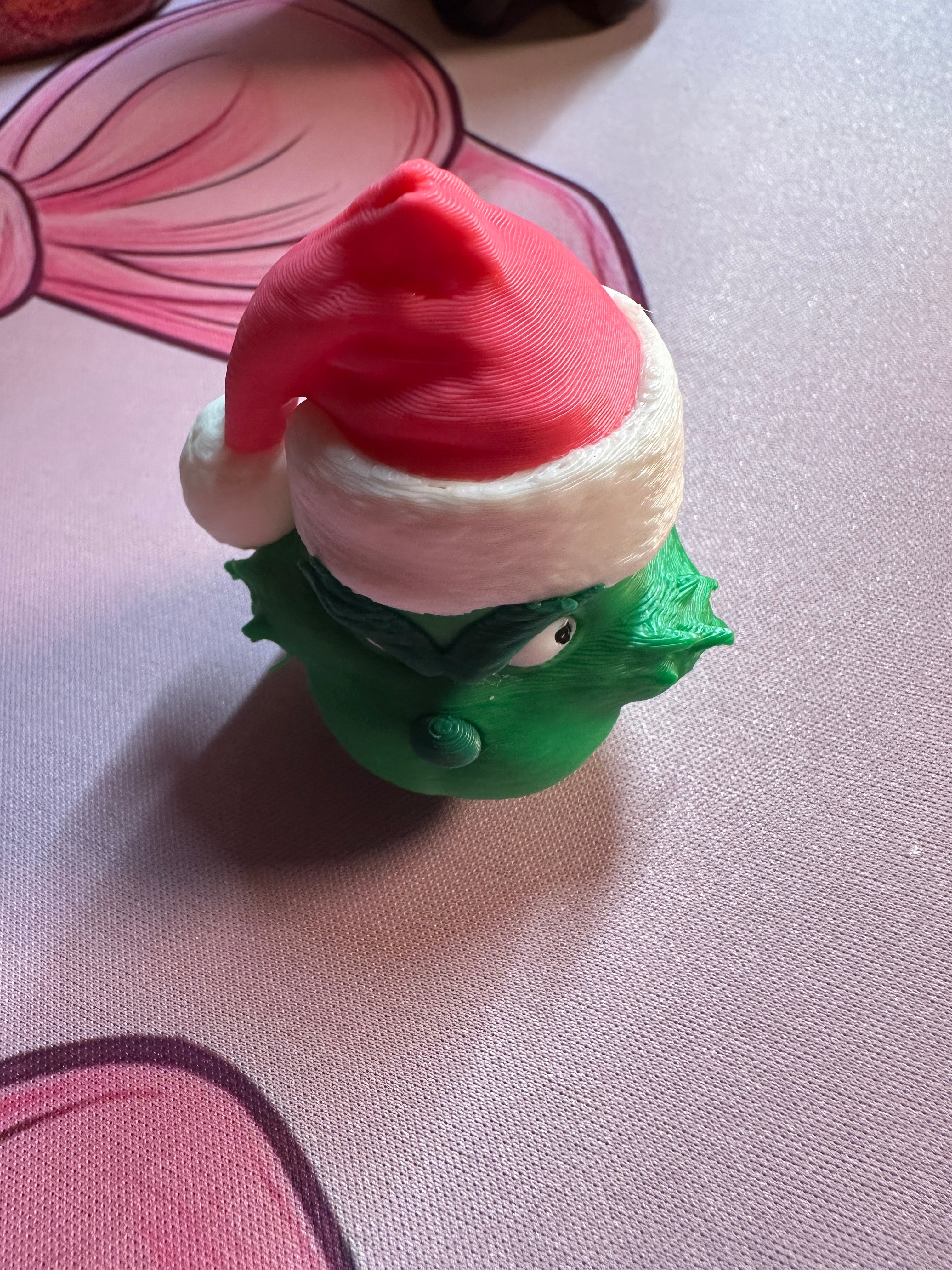 Tumbler Toppers: Grinch Head