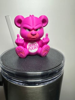 Tumbler Toppers: Swearing Bears