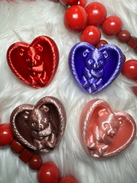 Tumbler Toppers: Bear in Heart