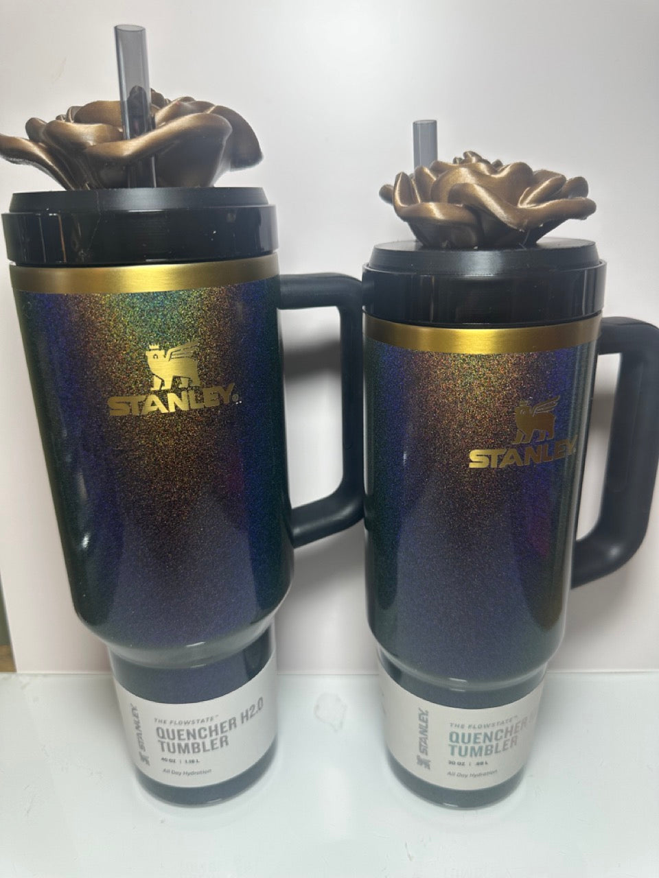 40 oz Stanley with Tumbler Topper Valentine's Special Edition