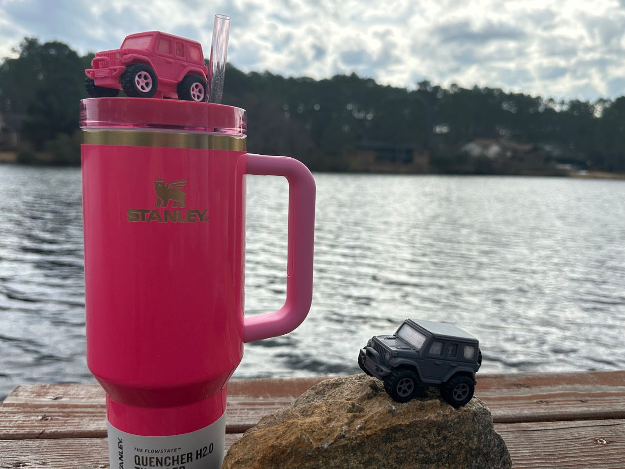 Tumbler Toppers: Jeep type cars - and they even roll!
