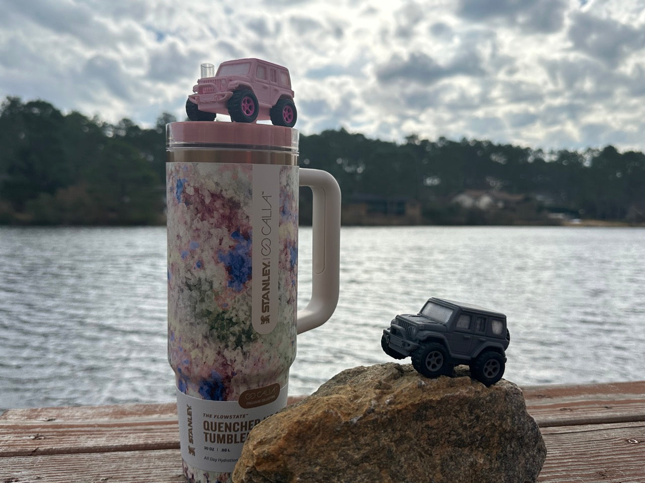 Tumbler Toppers: Jeep type cars - and they even roll!
