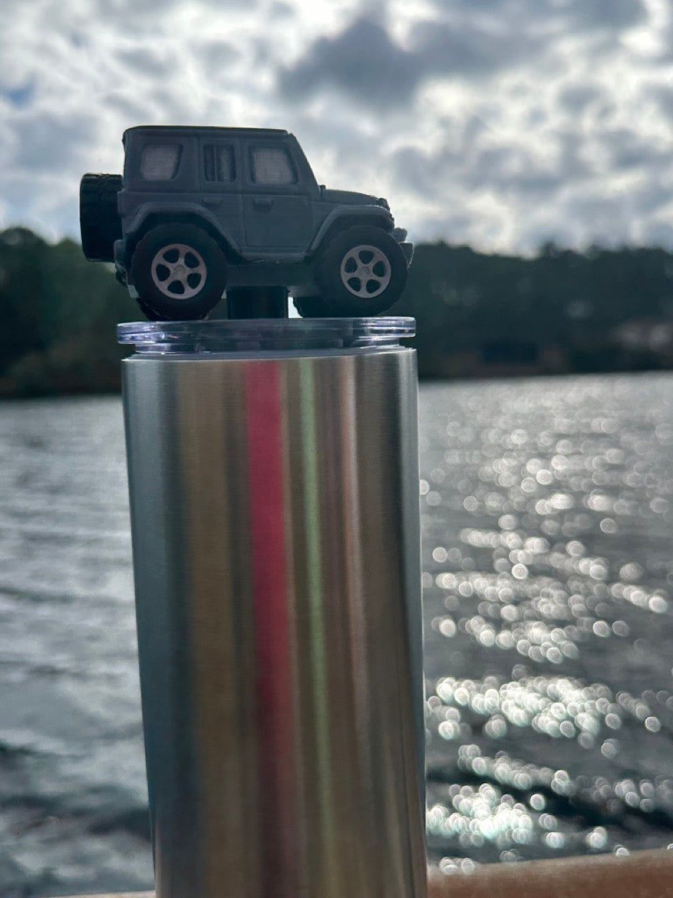Tumbler Toppers: Jeep type cars - and they even roll!