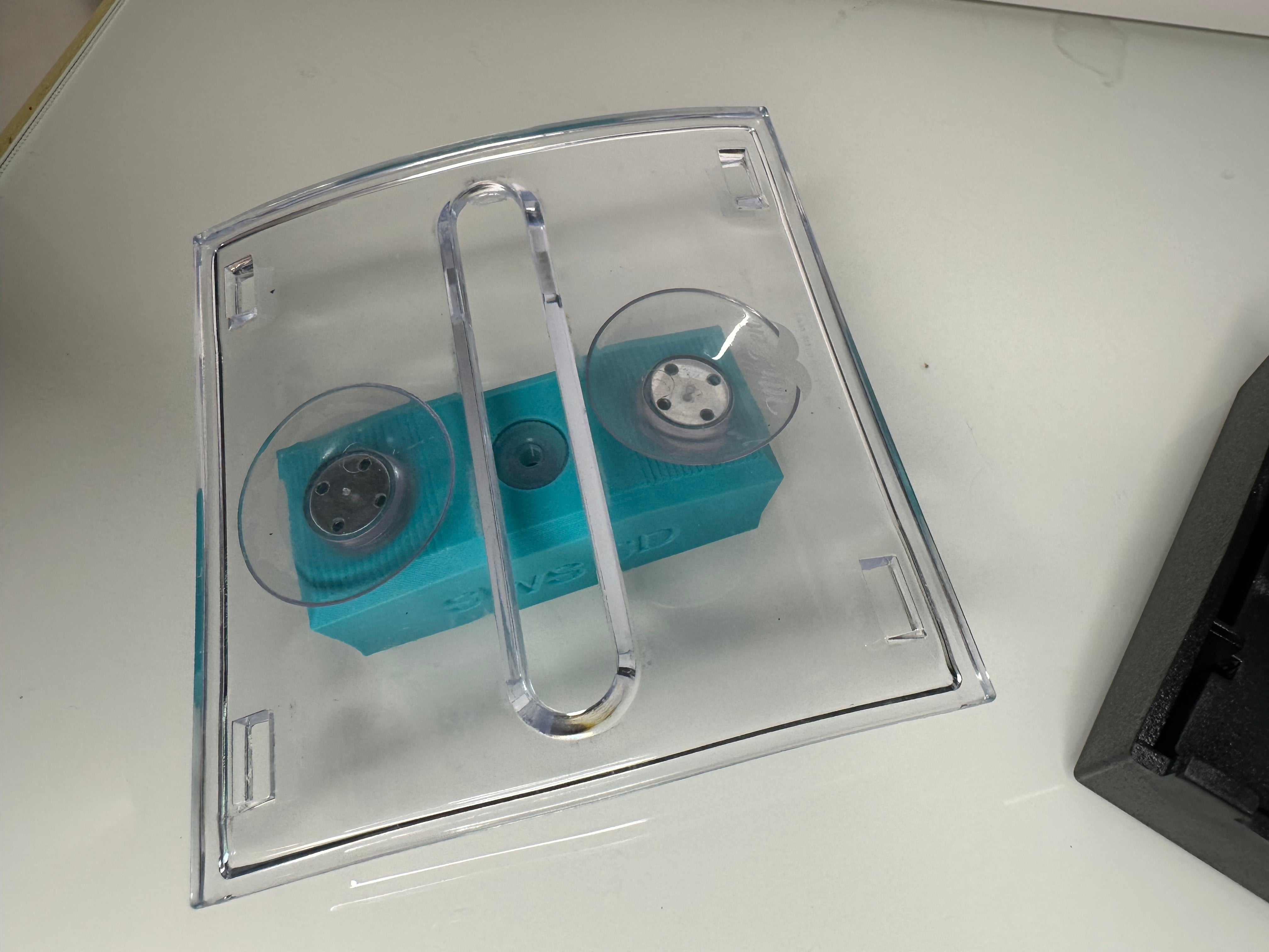 Sticky Note Post It Note Holder for Glitter and UV Epoxy application