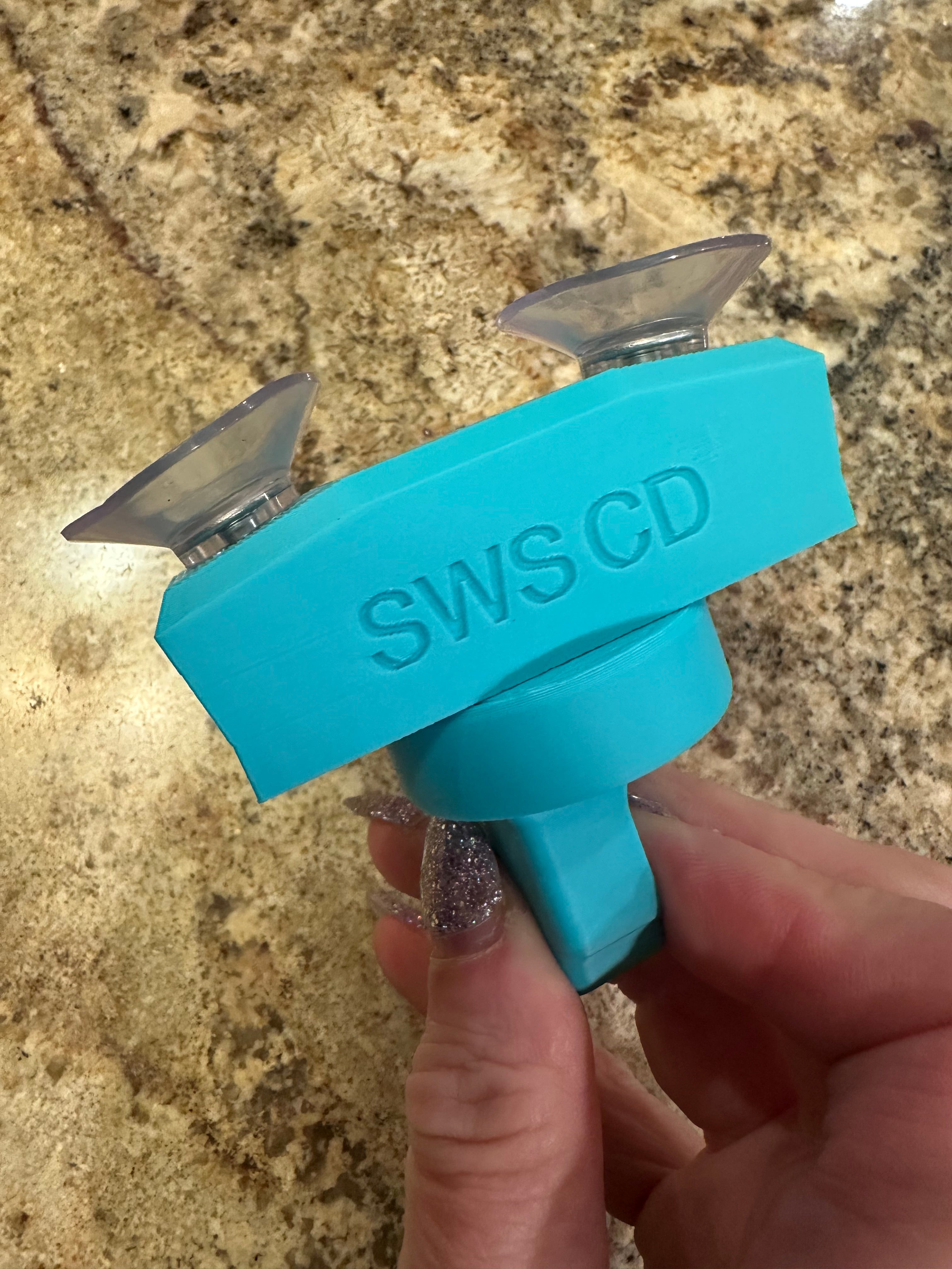 Sticky Note Post It Note Holder for Glitter and UV Epoxy application