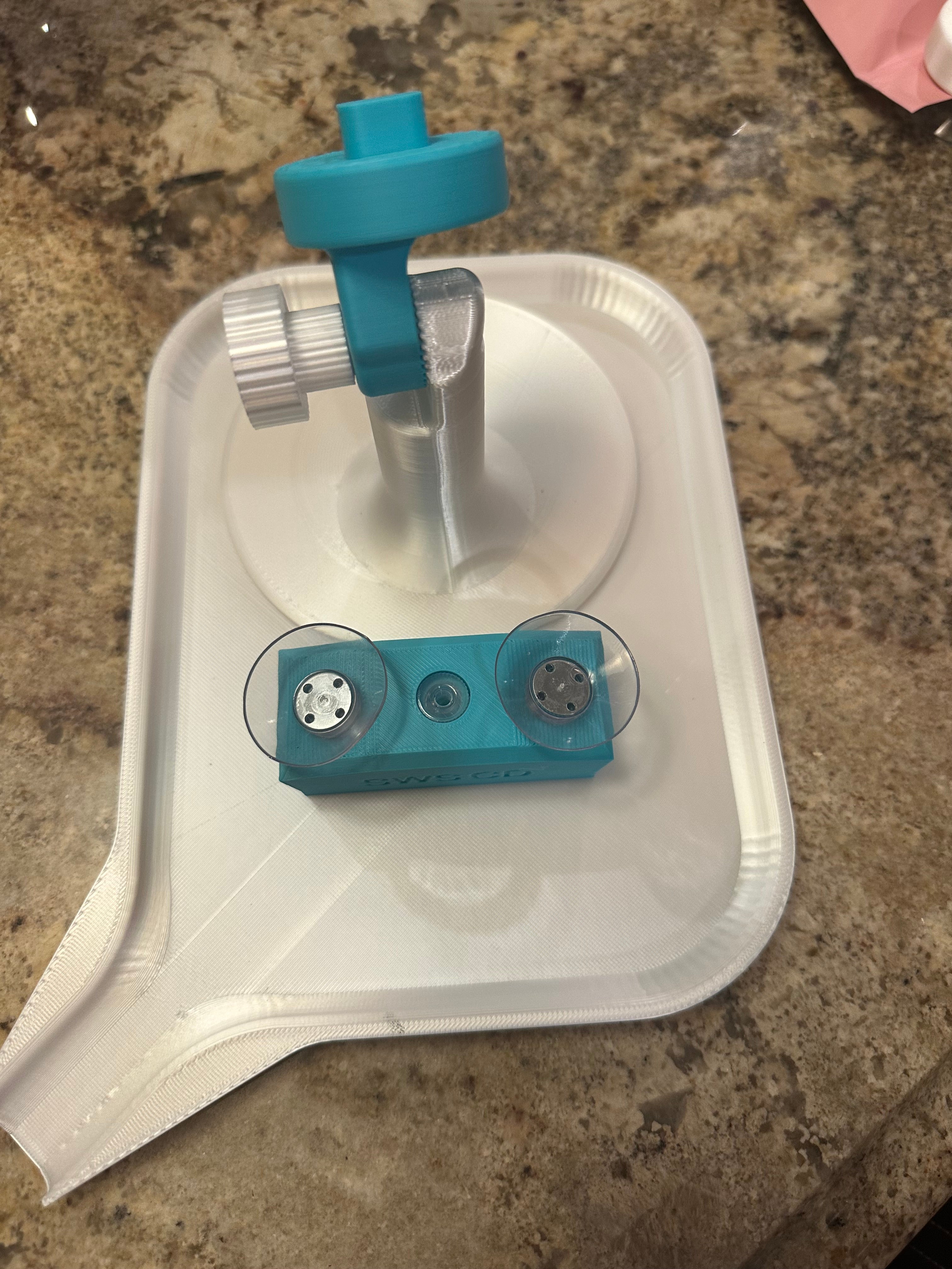 Sticky Note Post It Note Holder for Glitter and UV Epoxy application