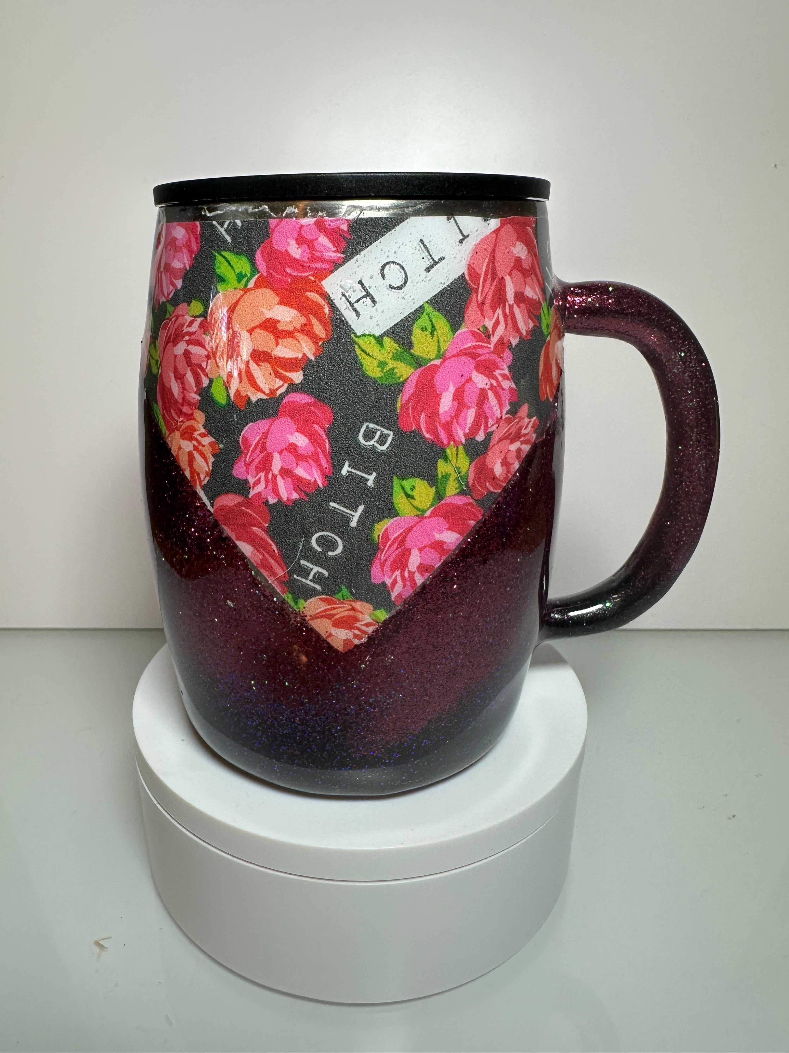 Coffee Cup #2 mug 14 oz - Adult themed "Bitch"