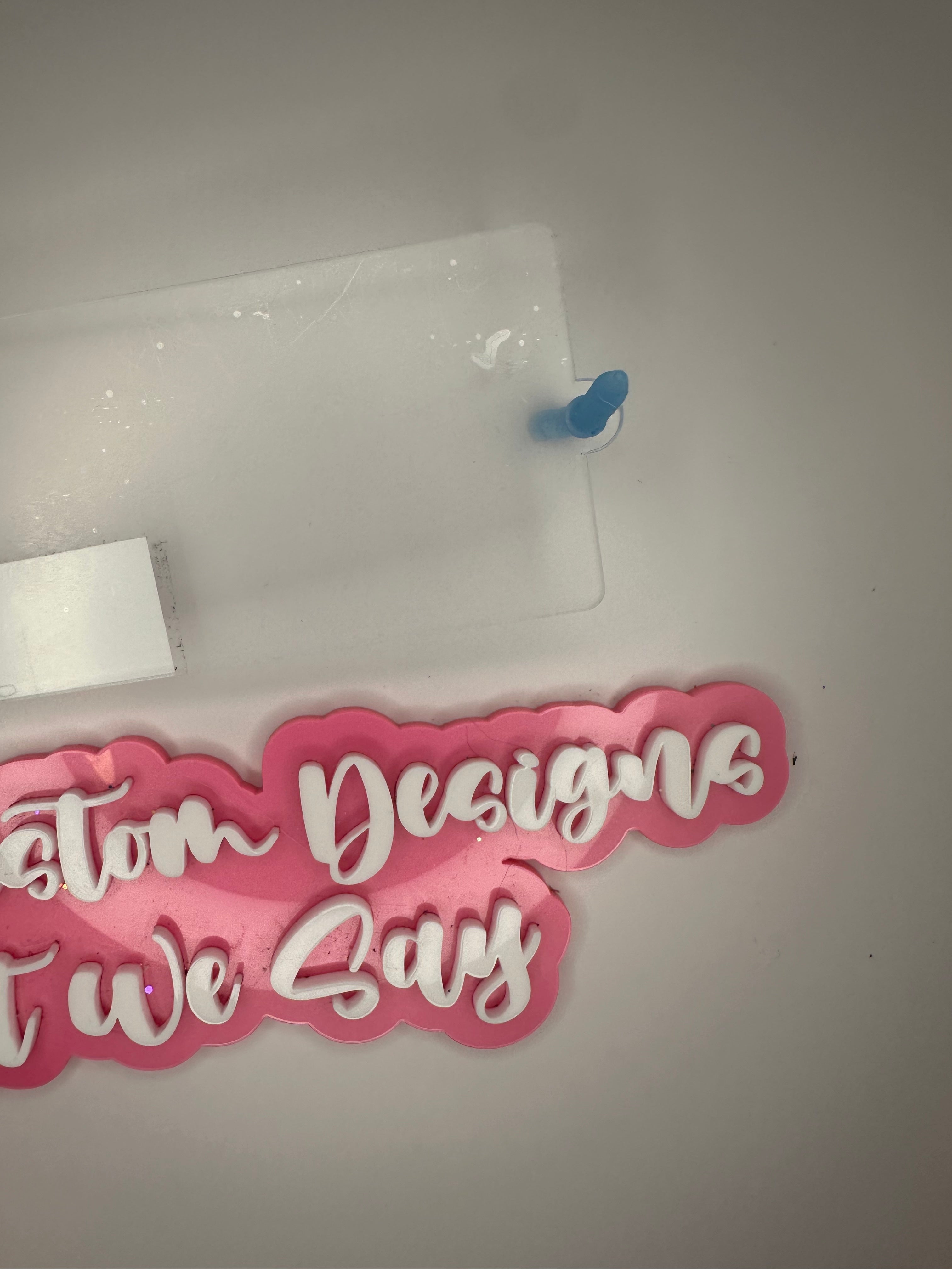 Acrylic Blank Hole Plugs