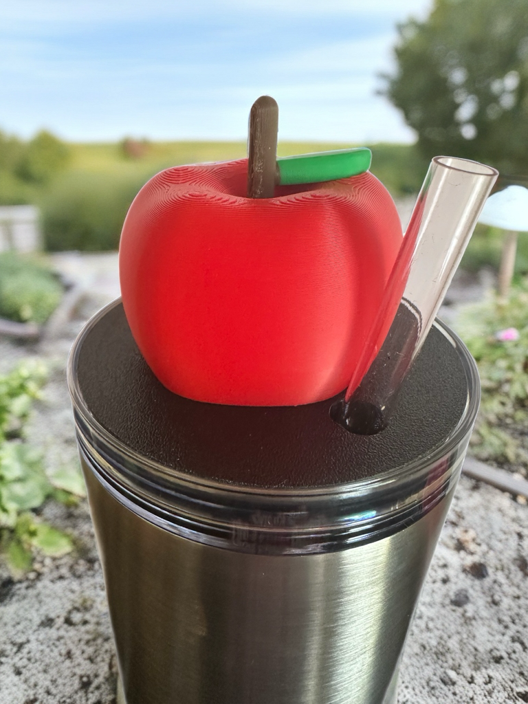 Tumbler Toppers: Apple