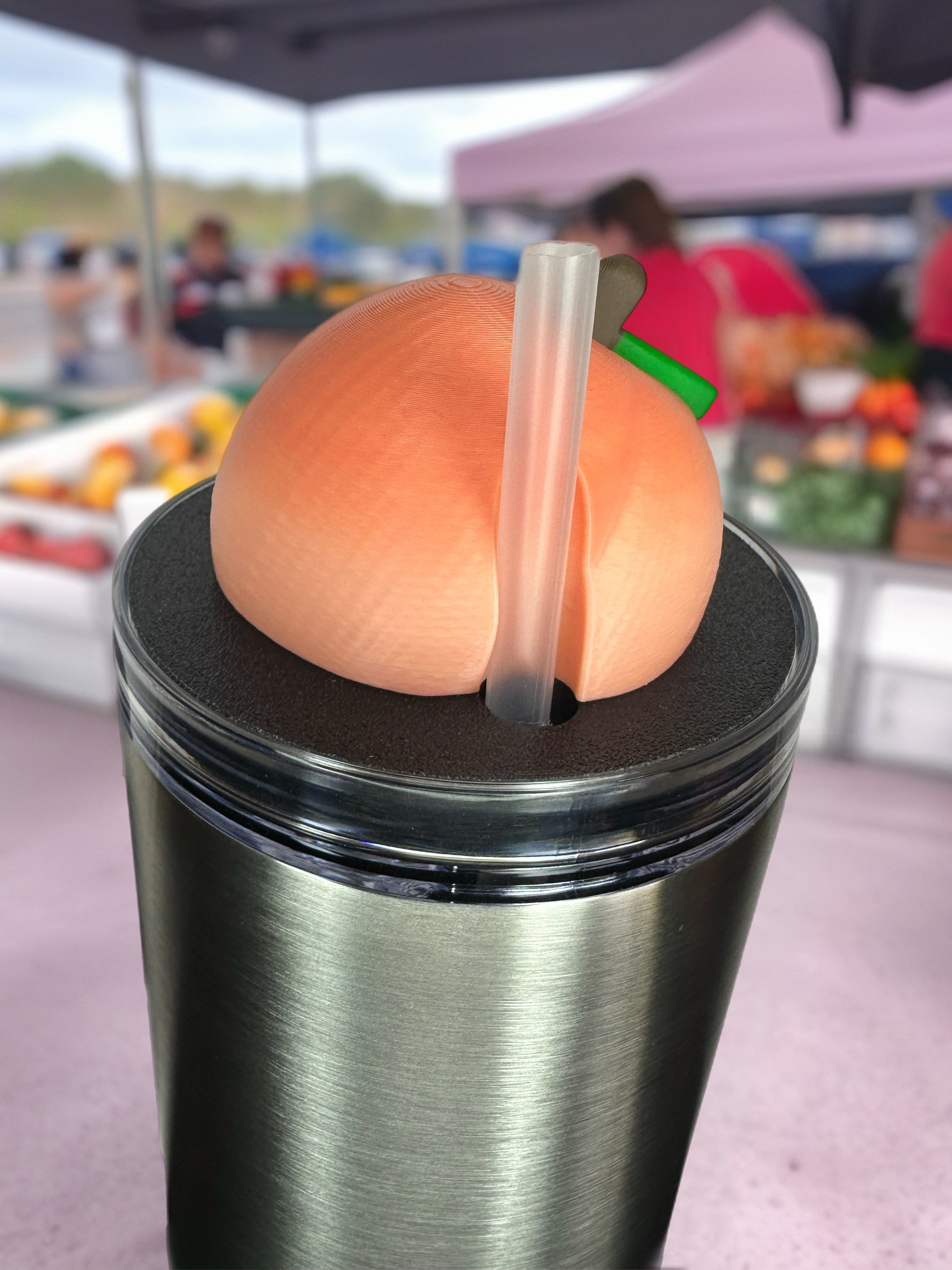 Tumbler Toppers: Peach