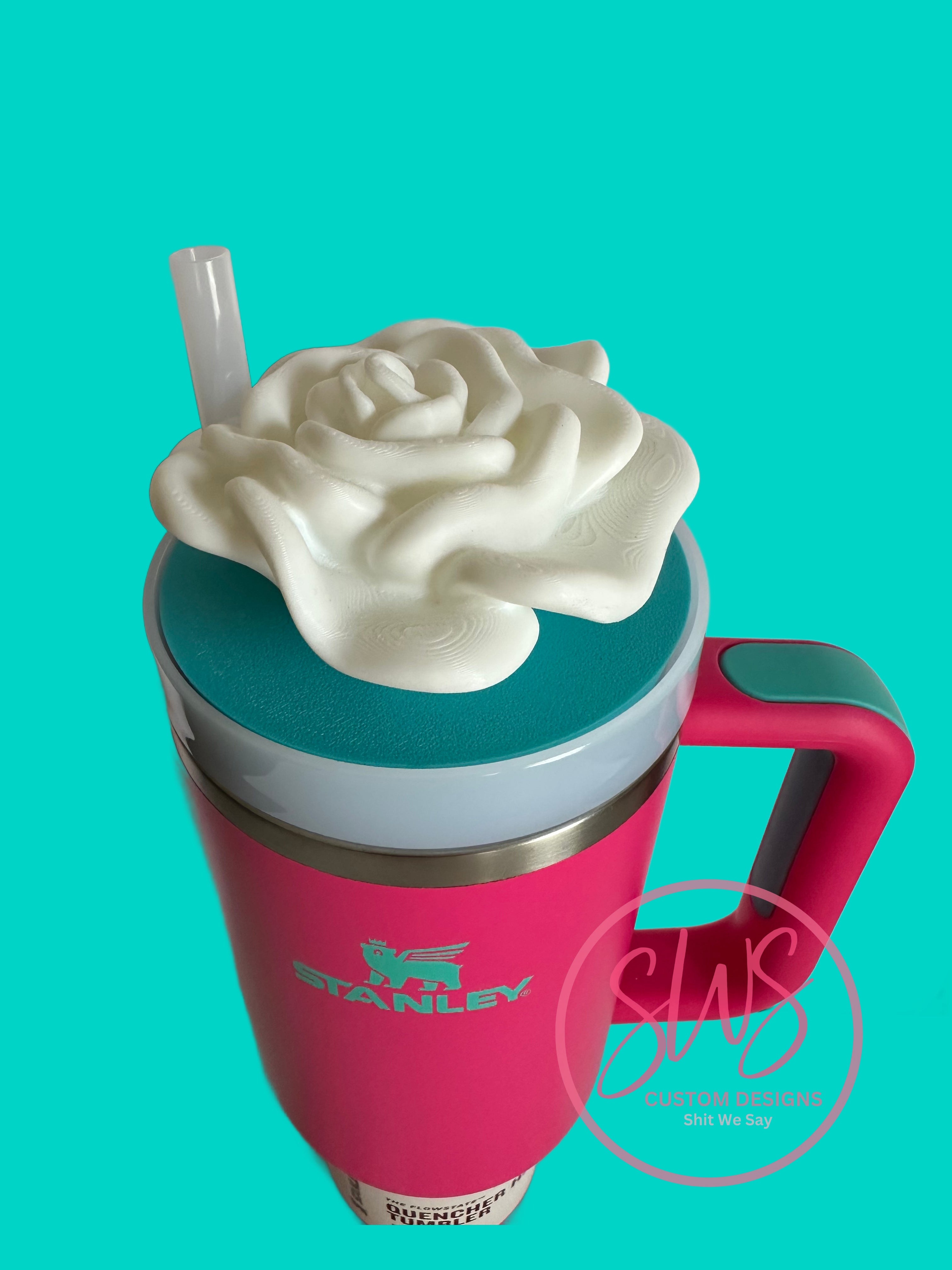 Tumbler Toppers: Rose