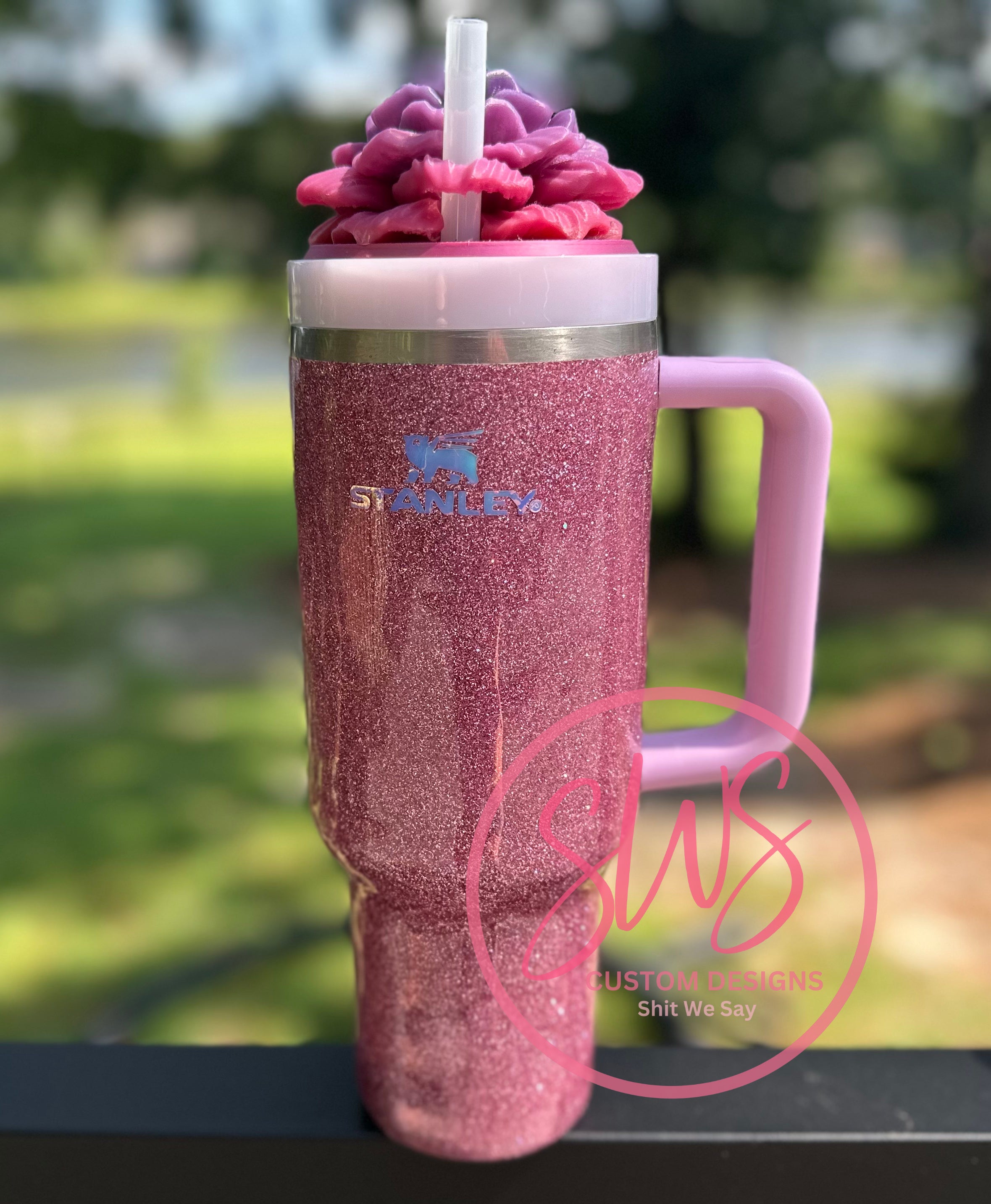 Tumbler Toppers: Peony