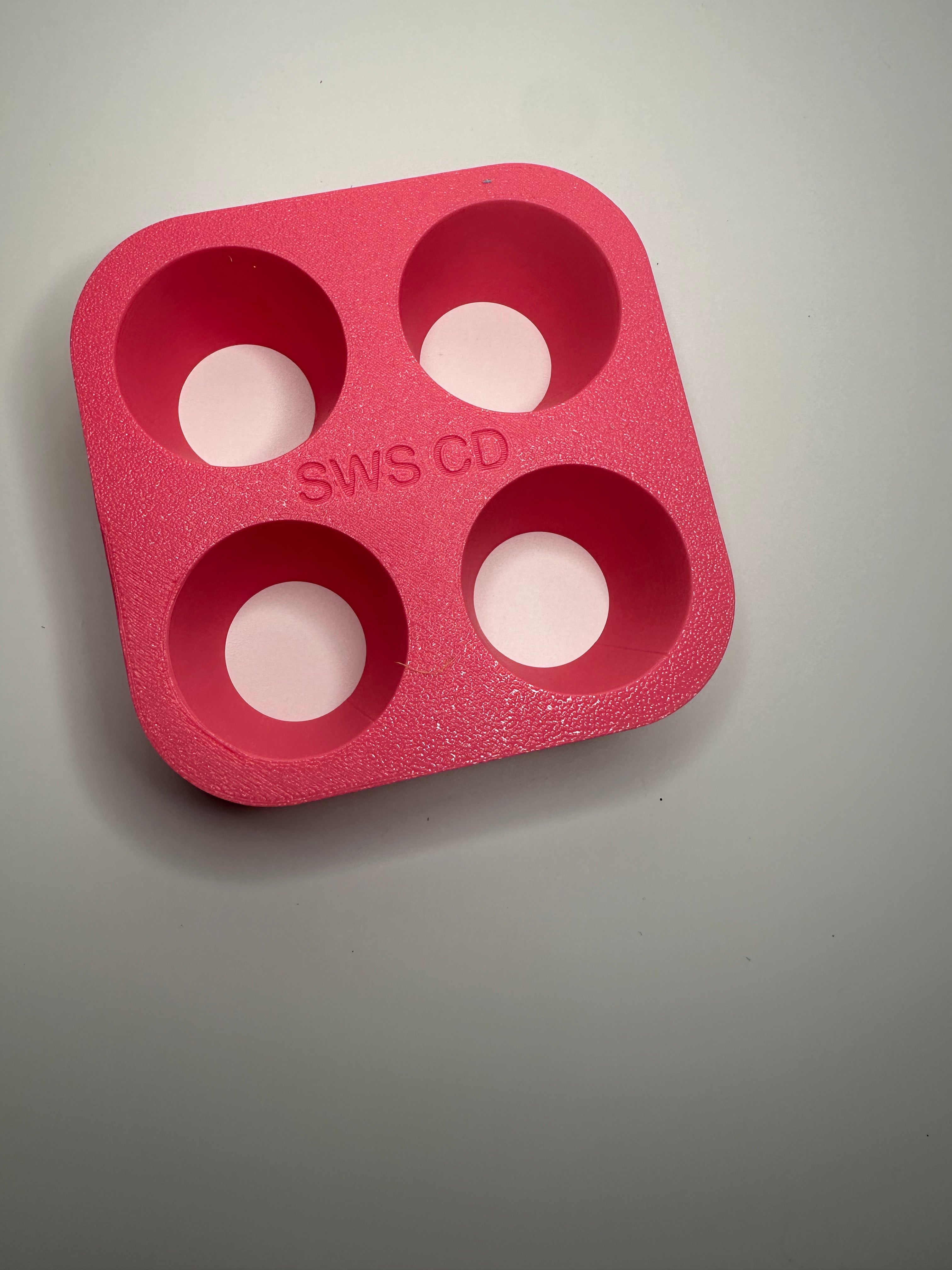 UV Resin Holding Box - WITH LID and Full/Empty slider