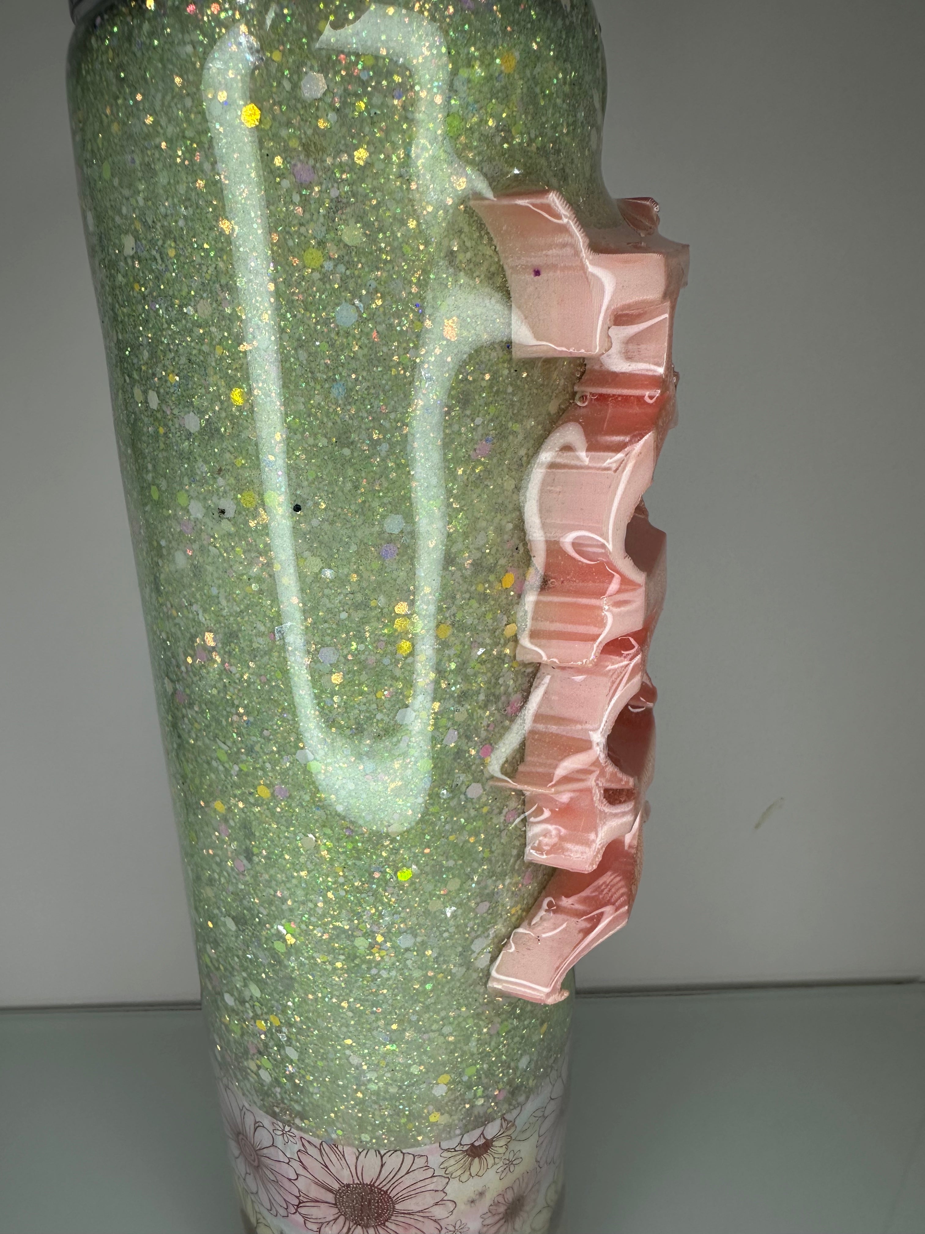 32 oz Custom Word Fuck Tumbler Glow in the Dark