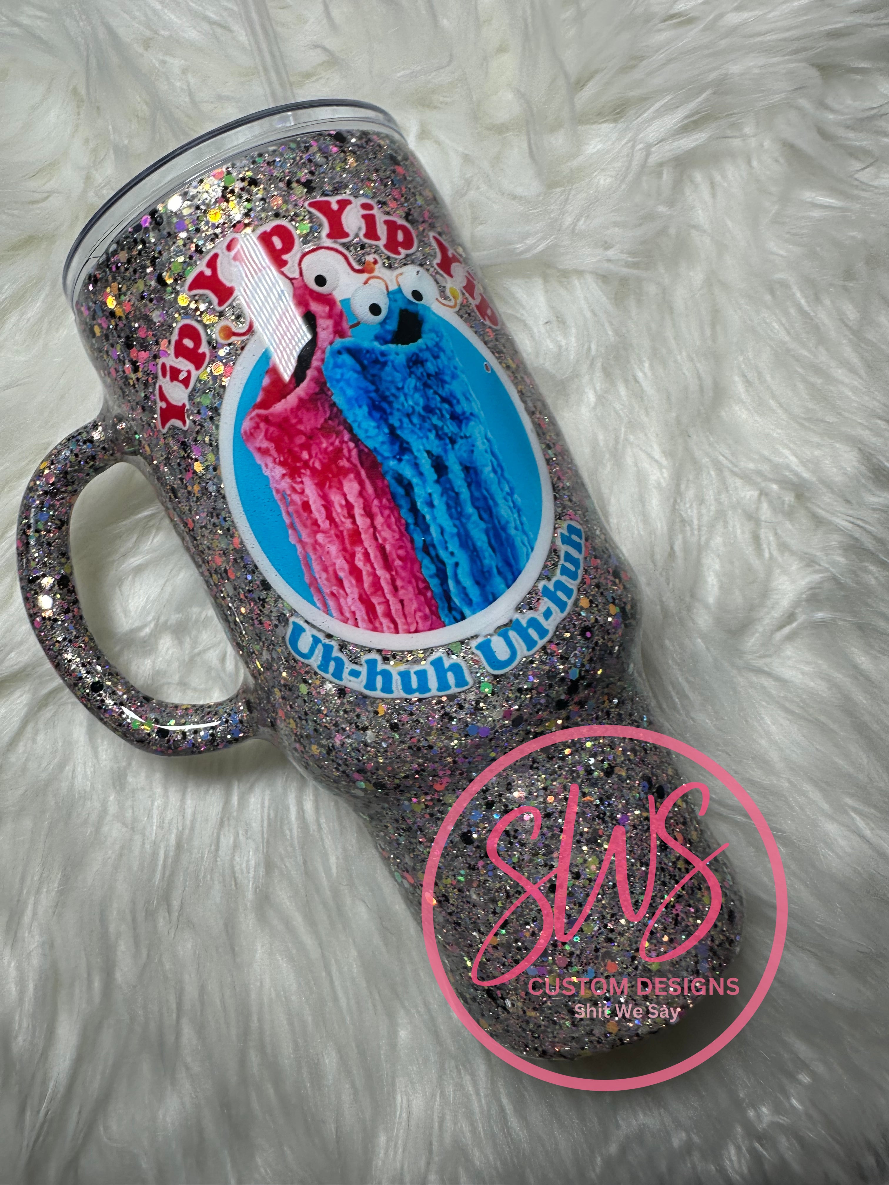 24 oz Yip Yip Uh huh Uh huh Tumbler