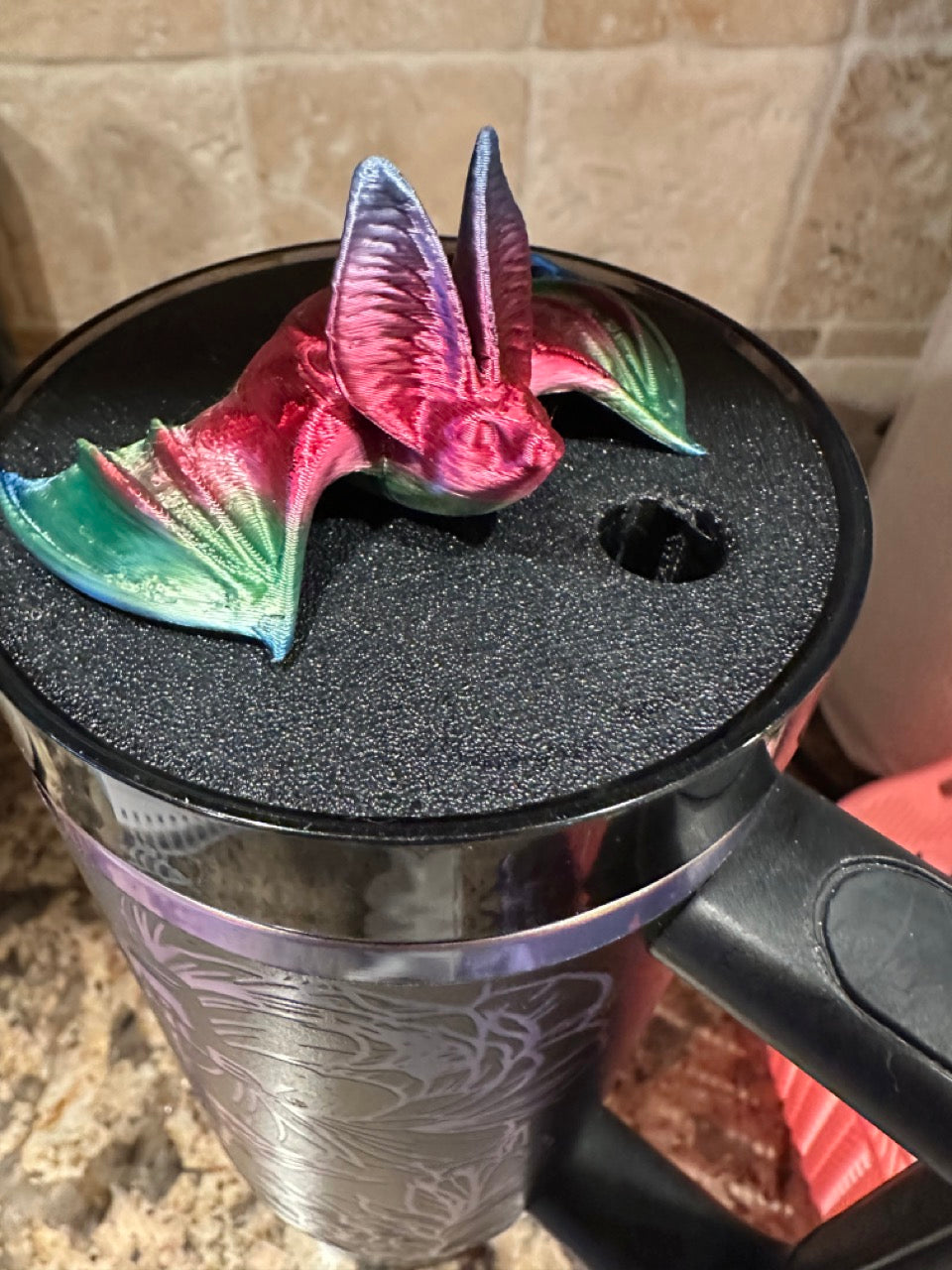 Tumbler Topper: Bats