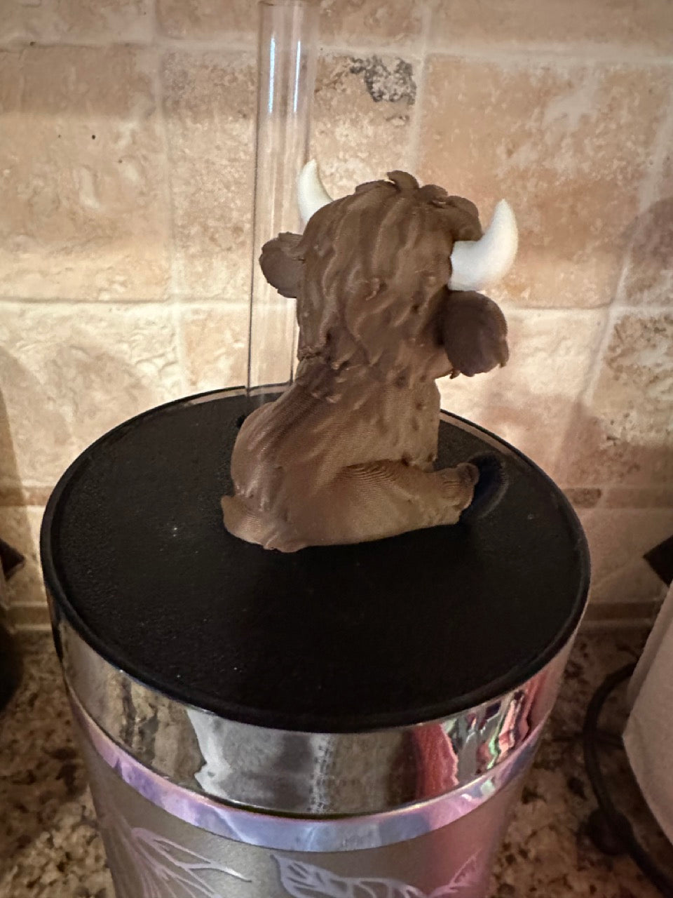 Tumbler Topper: Highland Cow