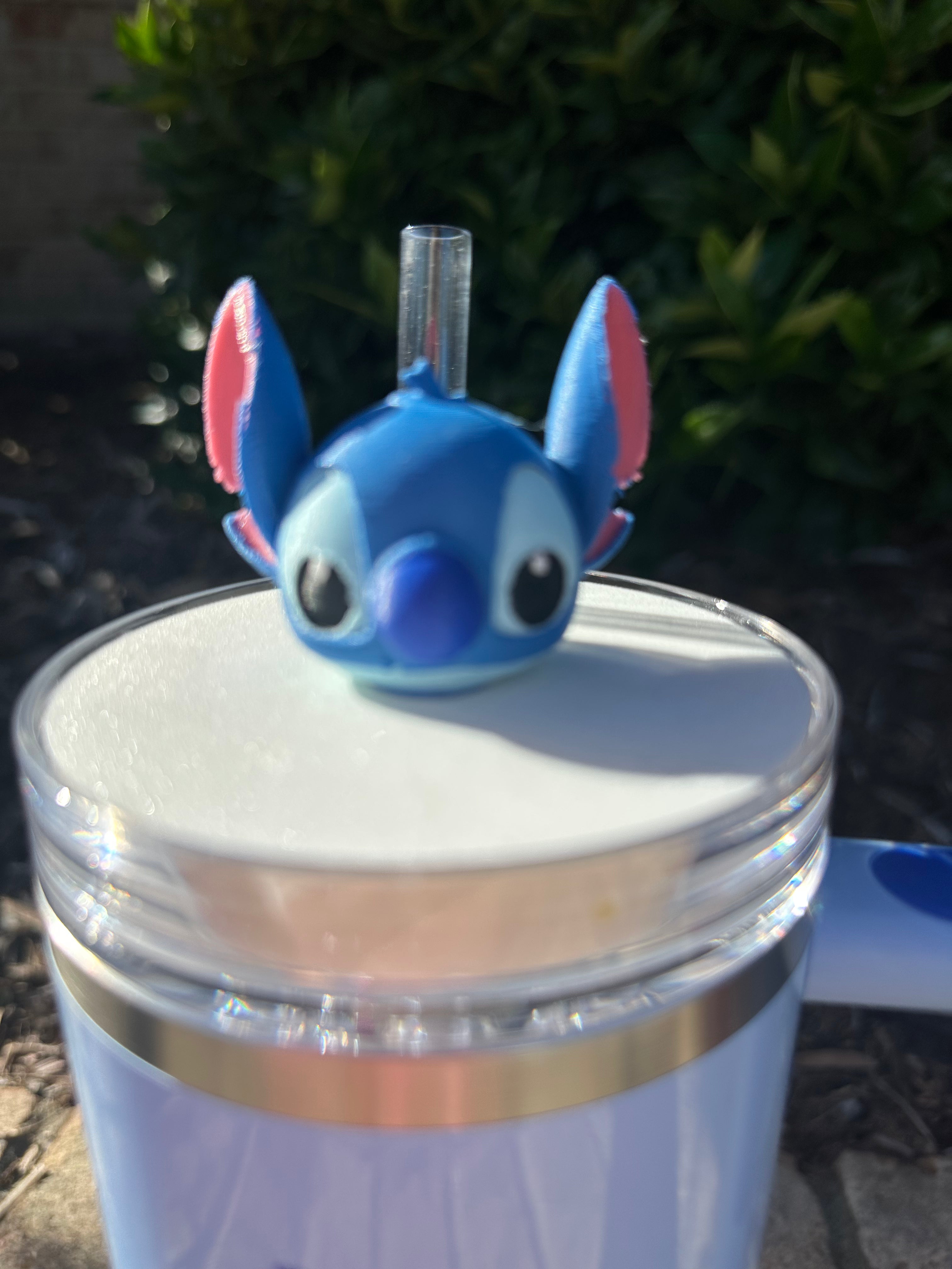 Tumbler Toppers: Blue Alien Guy