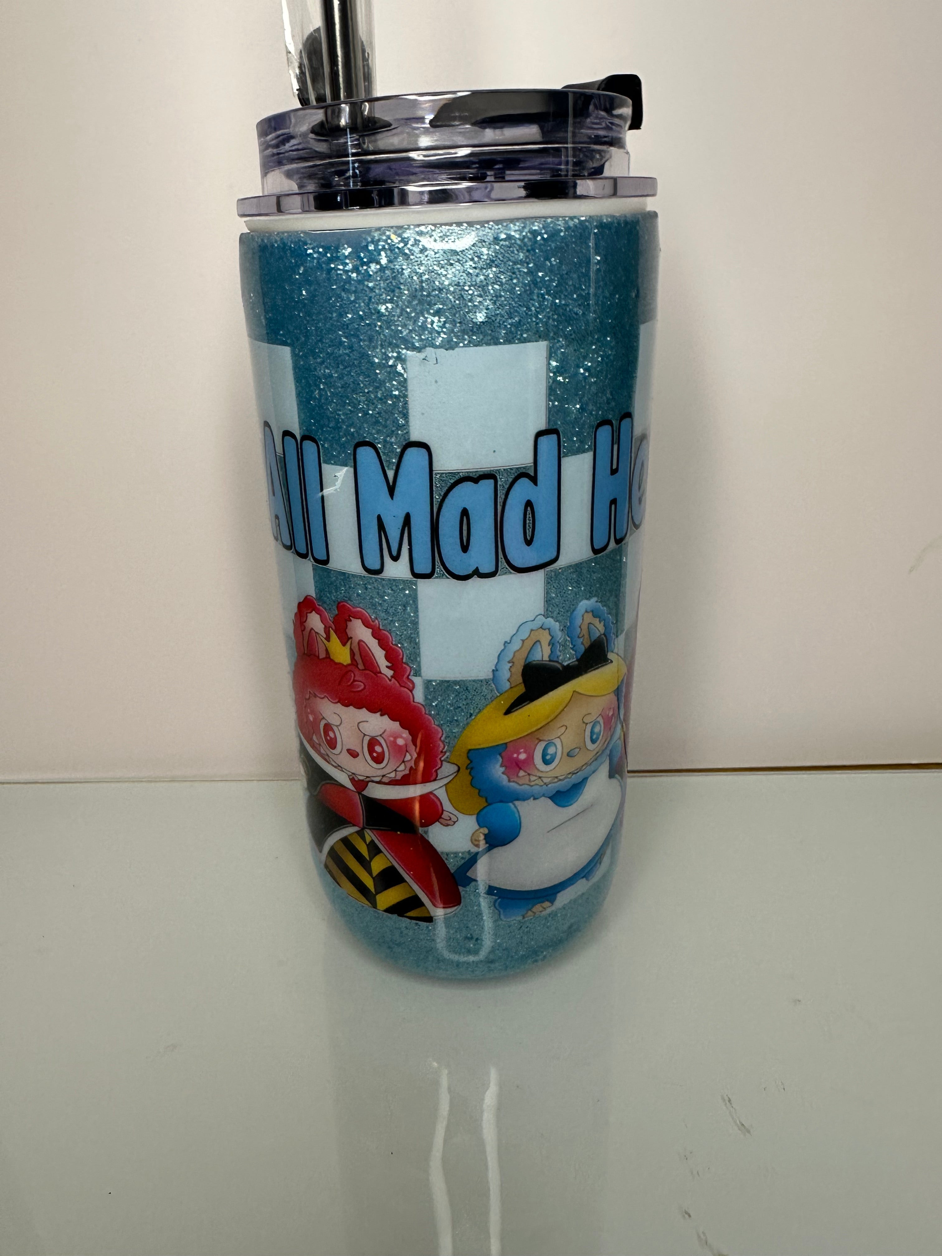 17 oz Labubu Tumbler We're all mad here