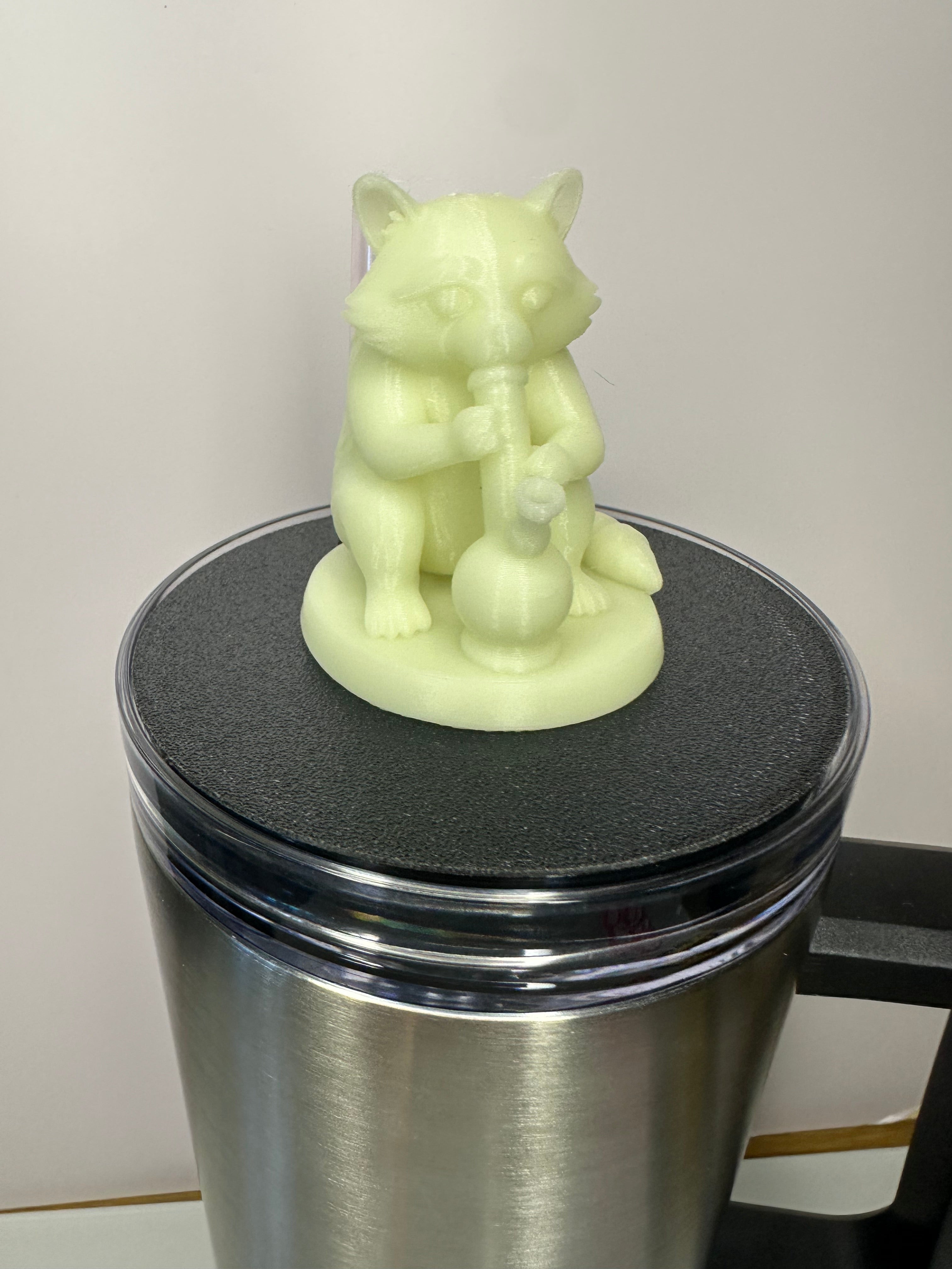 Tumbler Toppers: Trash Panda Hookah