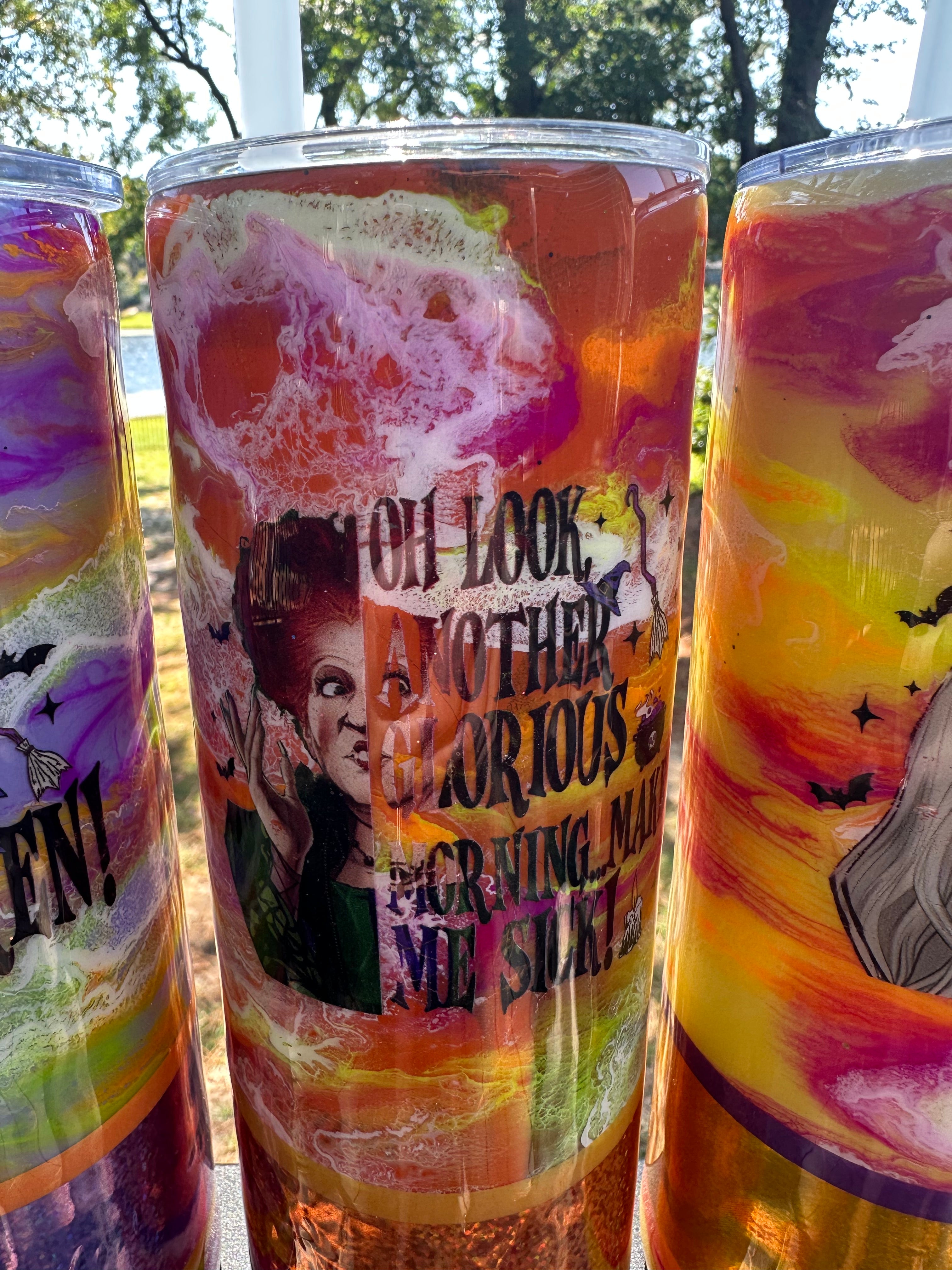 3 - 20 oz Tumblers Three Witches (set of 3)