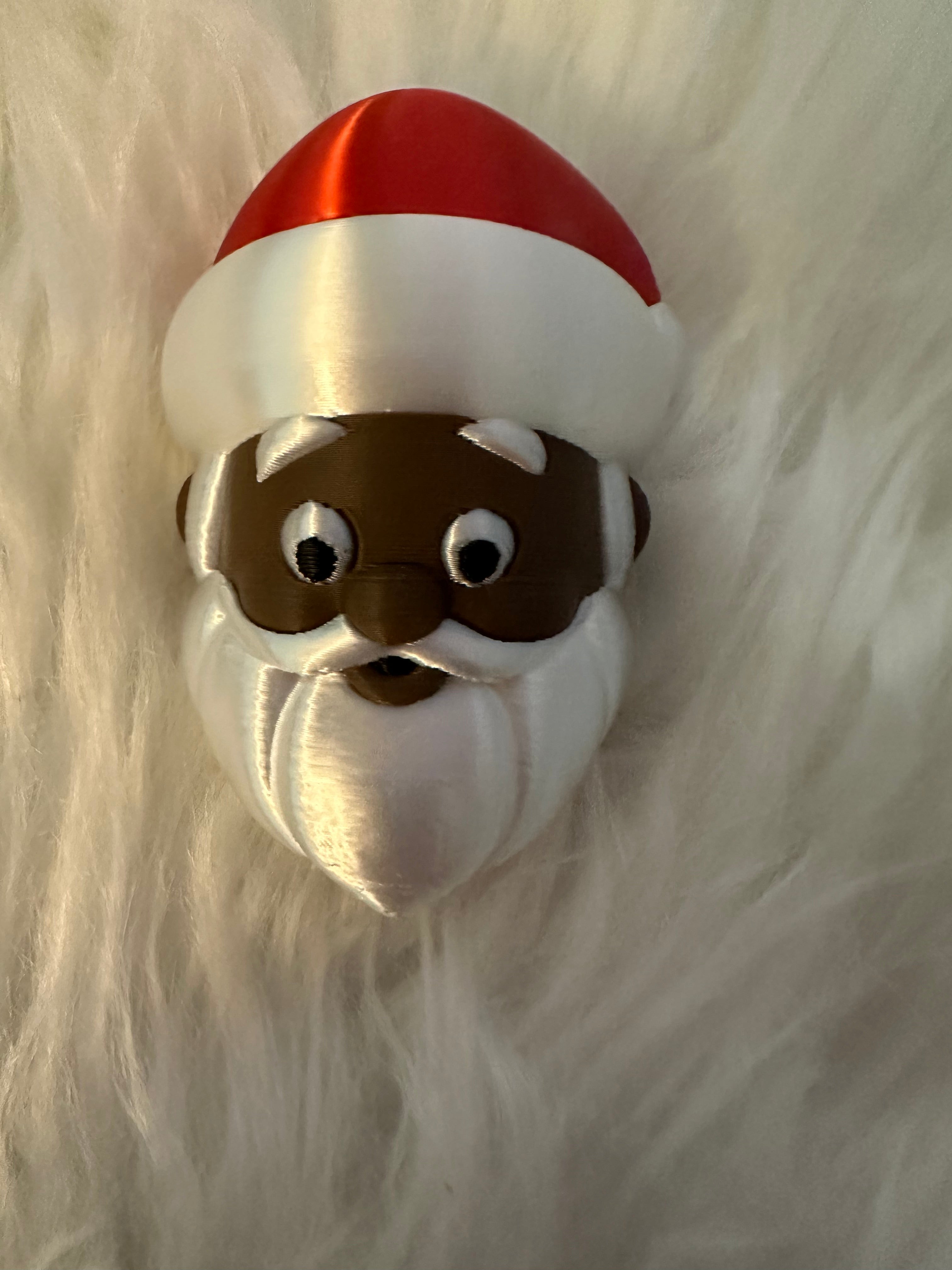 Tumbler Garnish: Santa Claus