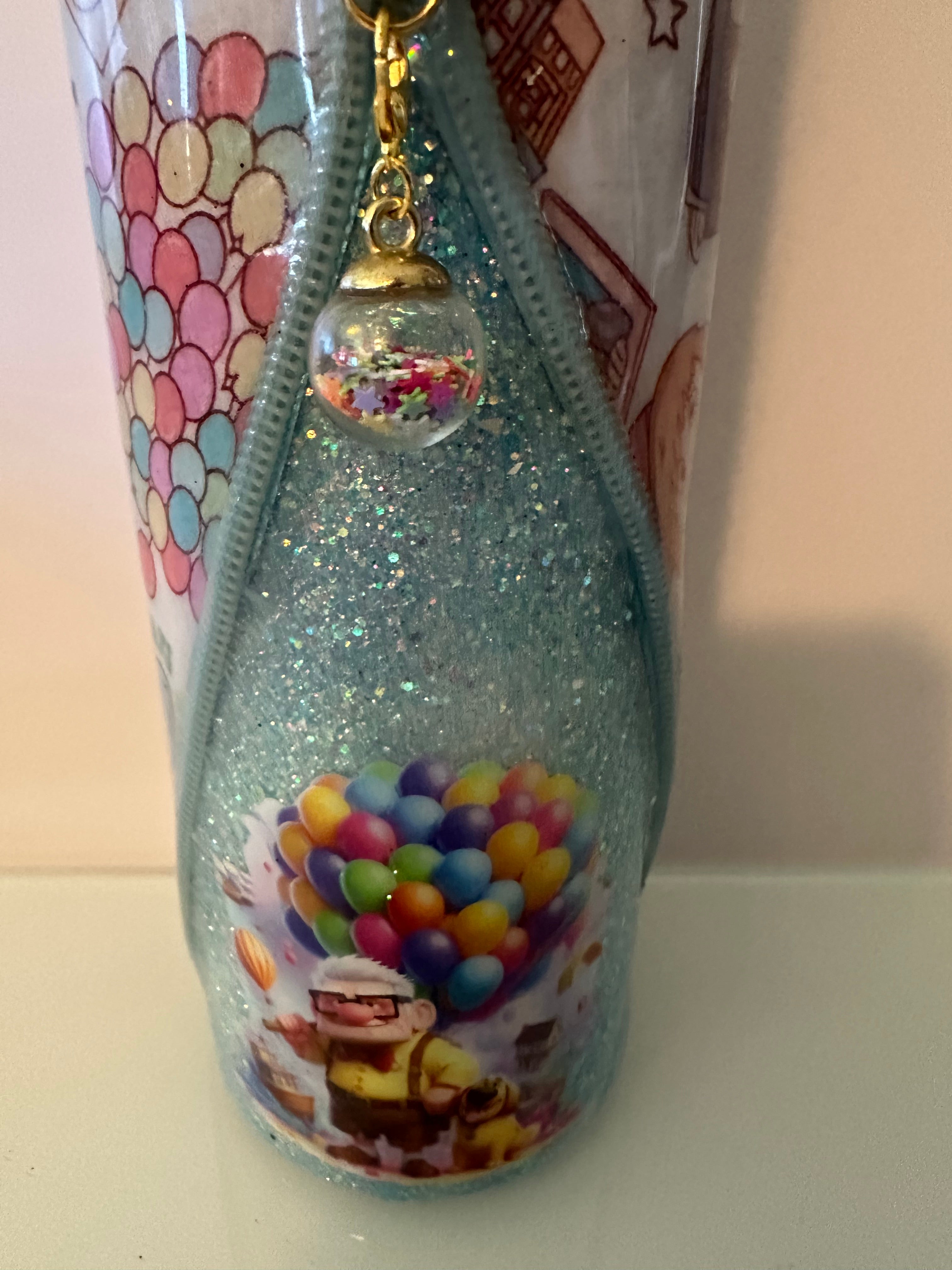 32 oz Tumbler Up Dug Balloons Zipper