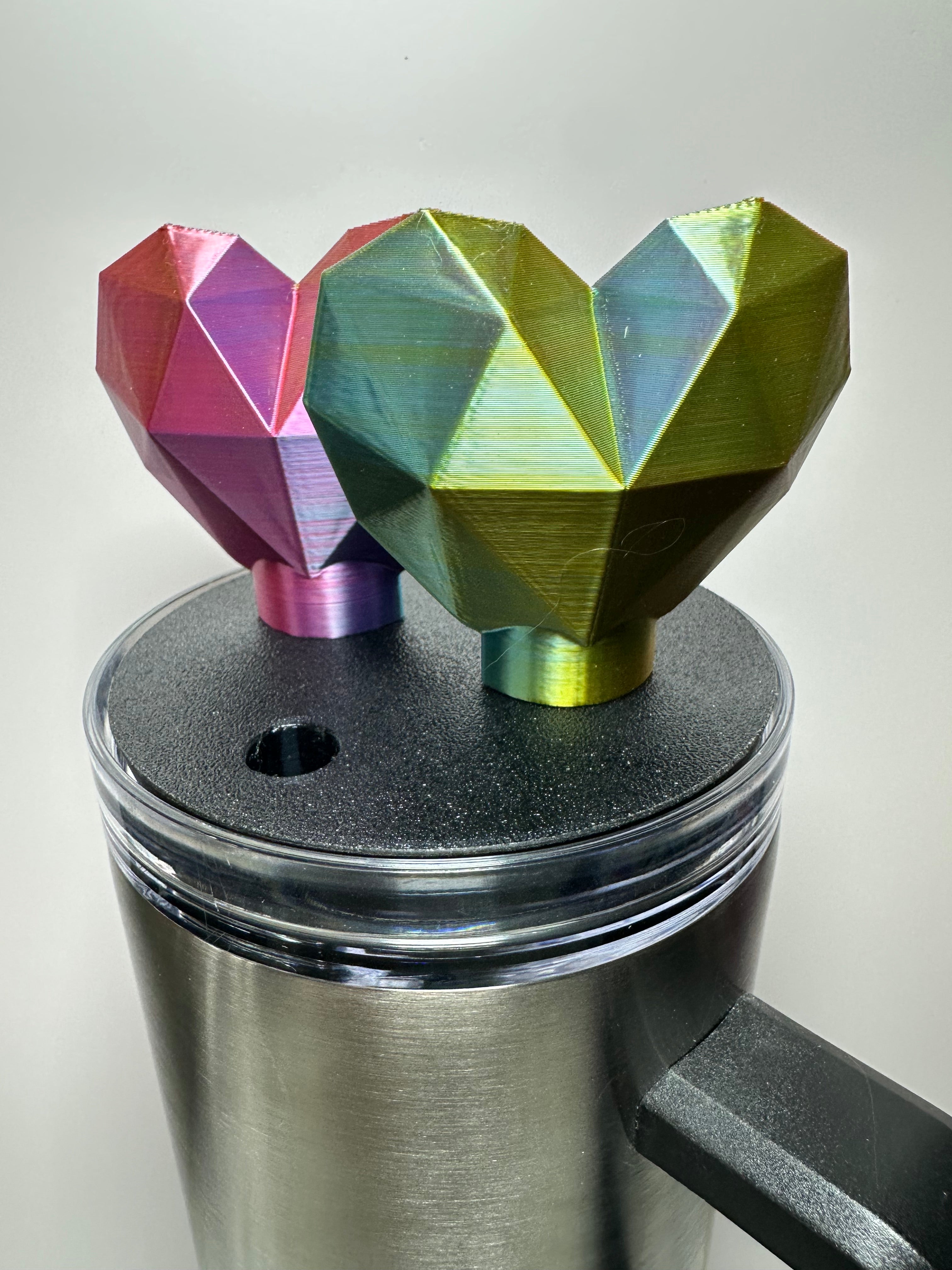 Tumbler Toppers: Jewel Hearts - Crafting with Mindy