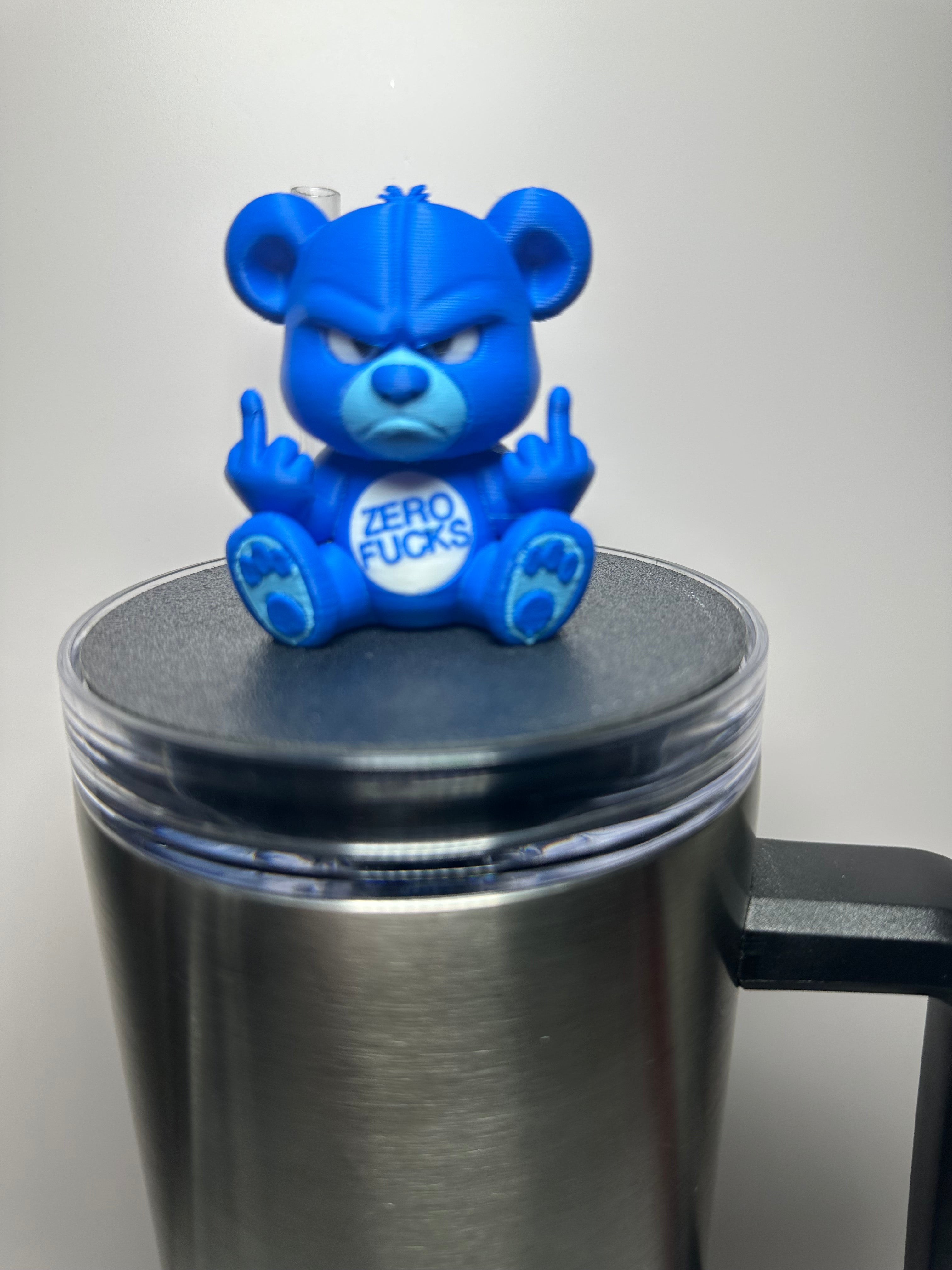Tumbler Toppers: Swearing Bears