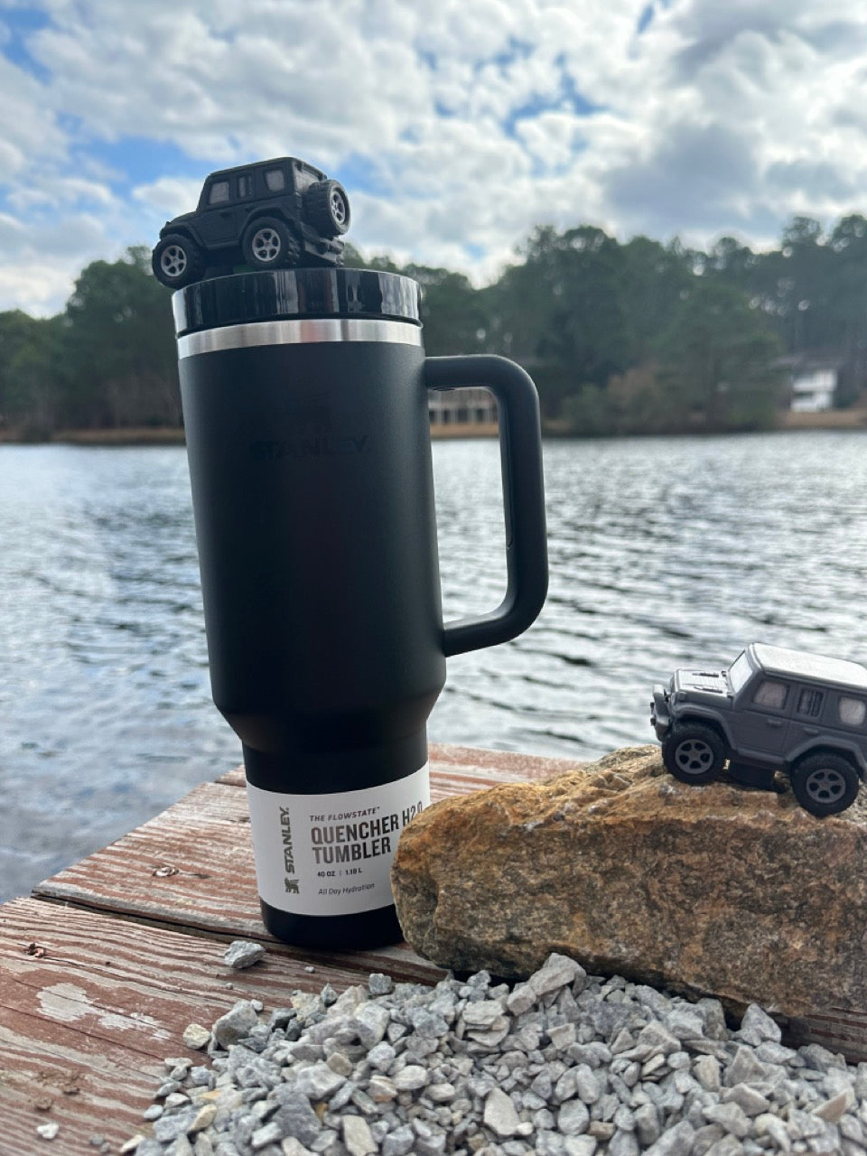 Tumbler Toppers: Jeep type cars - and they even roll!