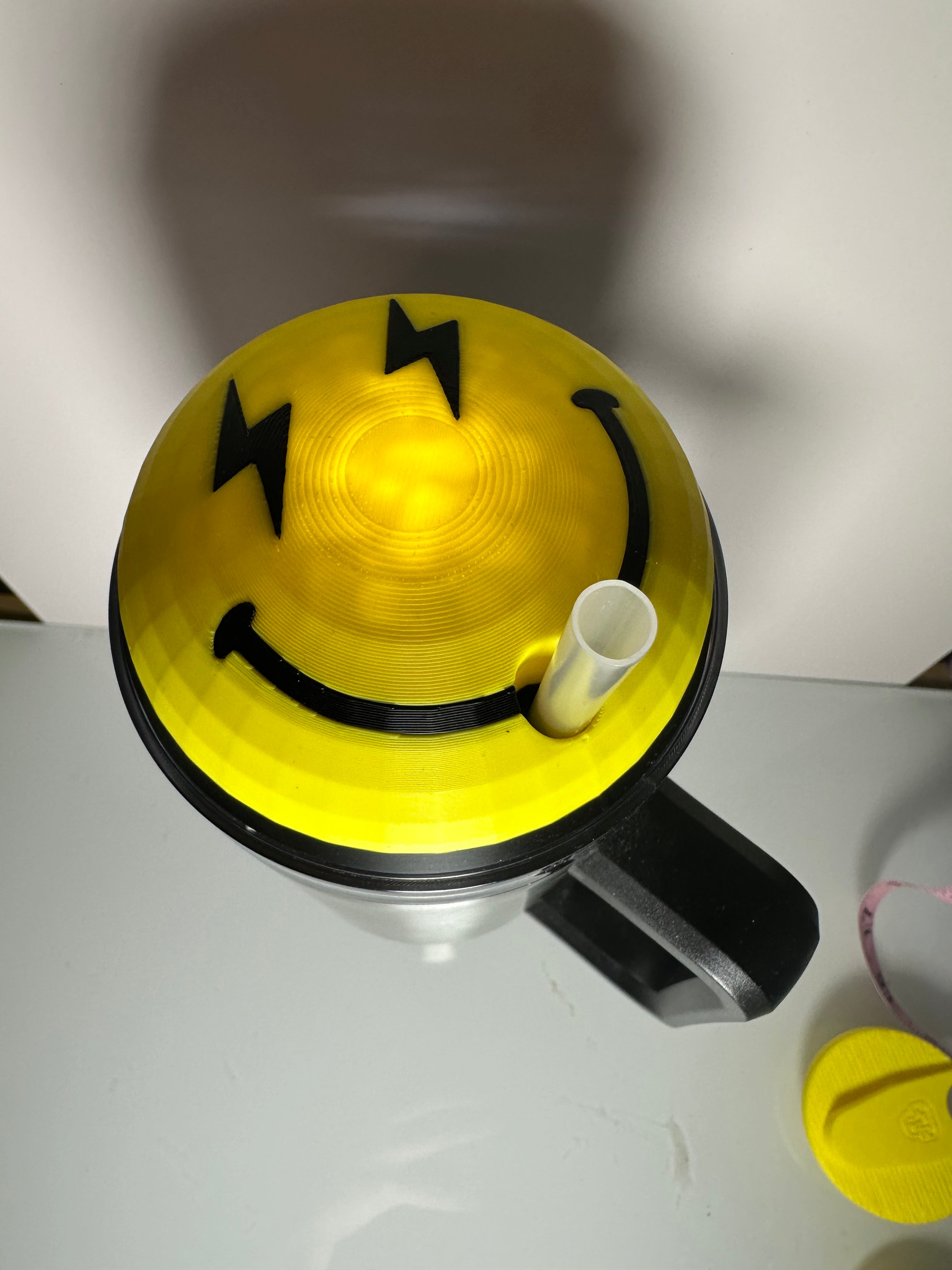 Tumbler Toppers: Smiley Face