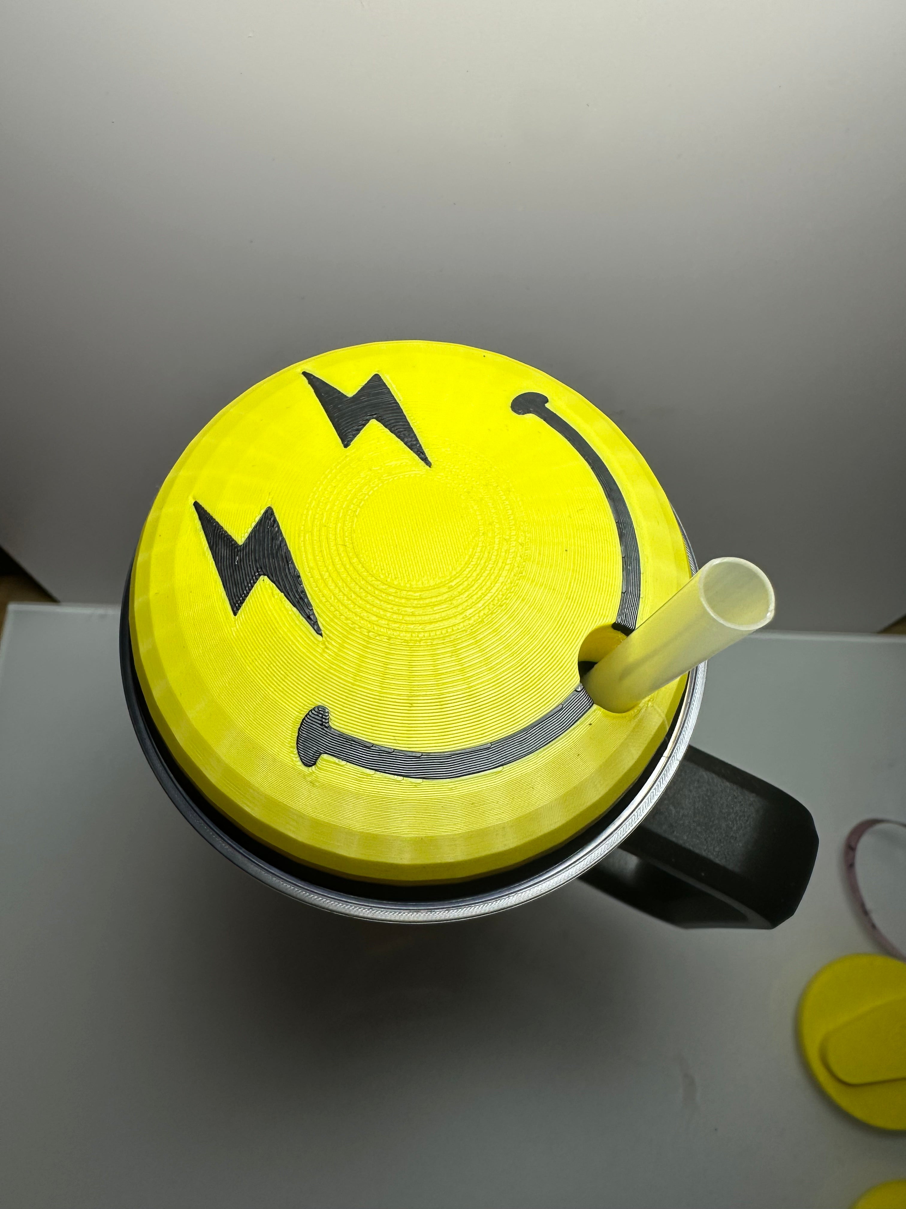 Tumbler Toppers: Smiley Face