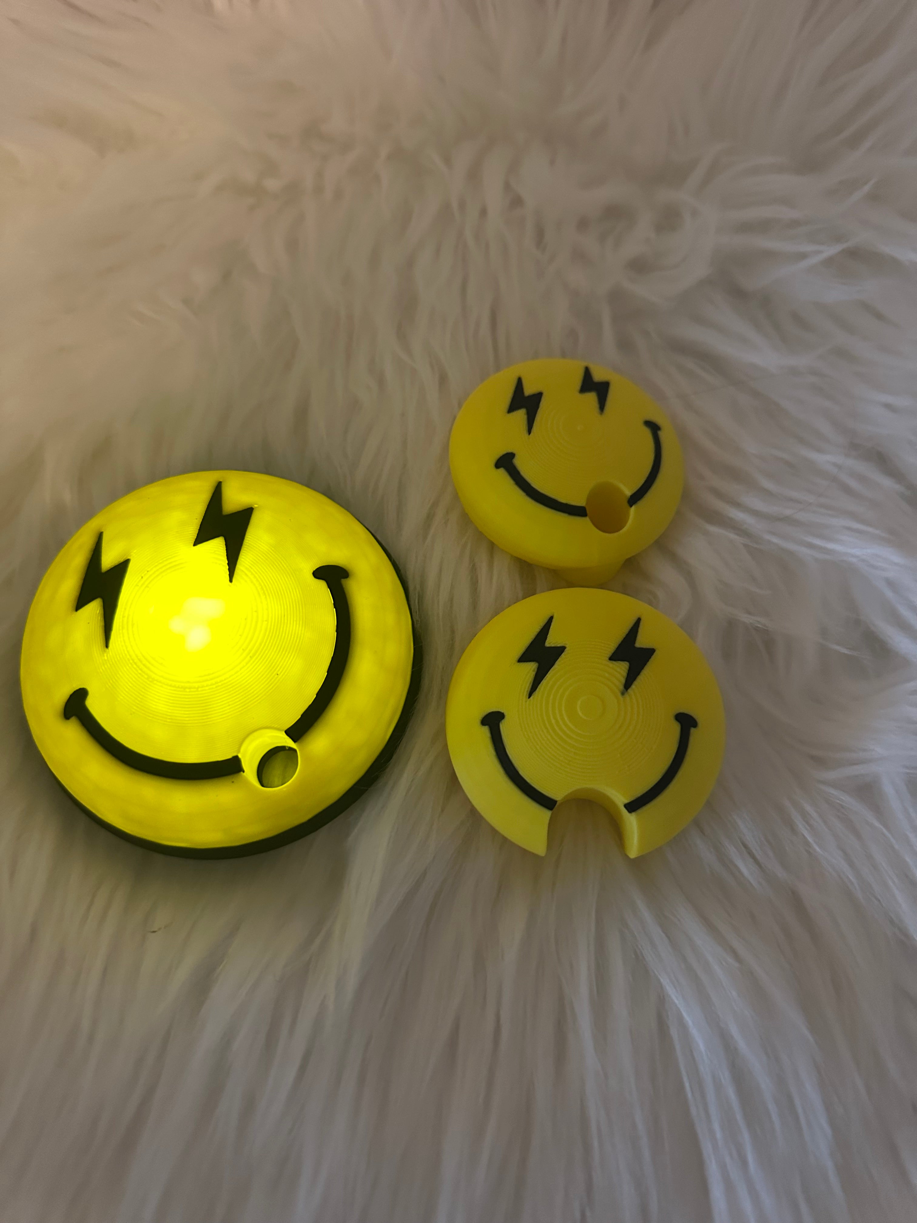 Tumbler Toppers: Smiley Face