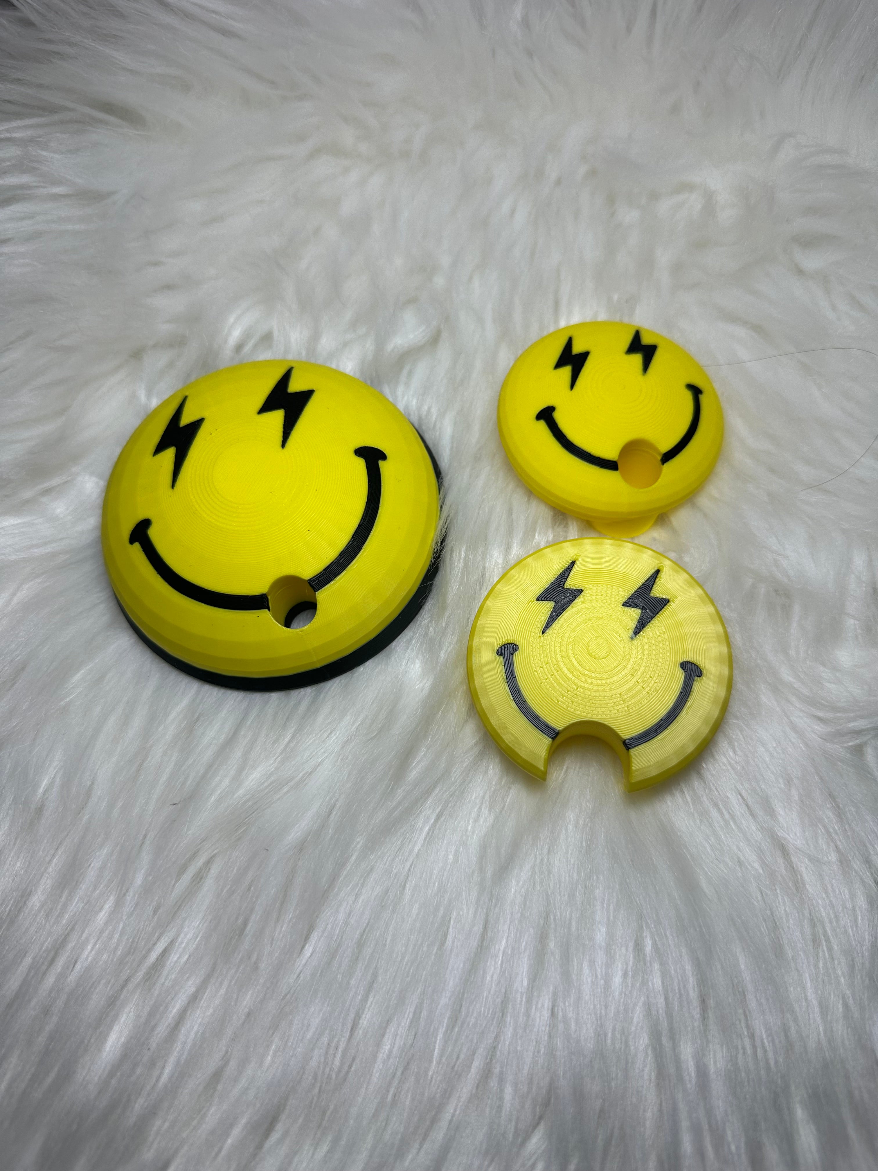 Tumbler Toppers: Smiley Face