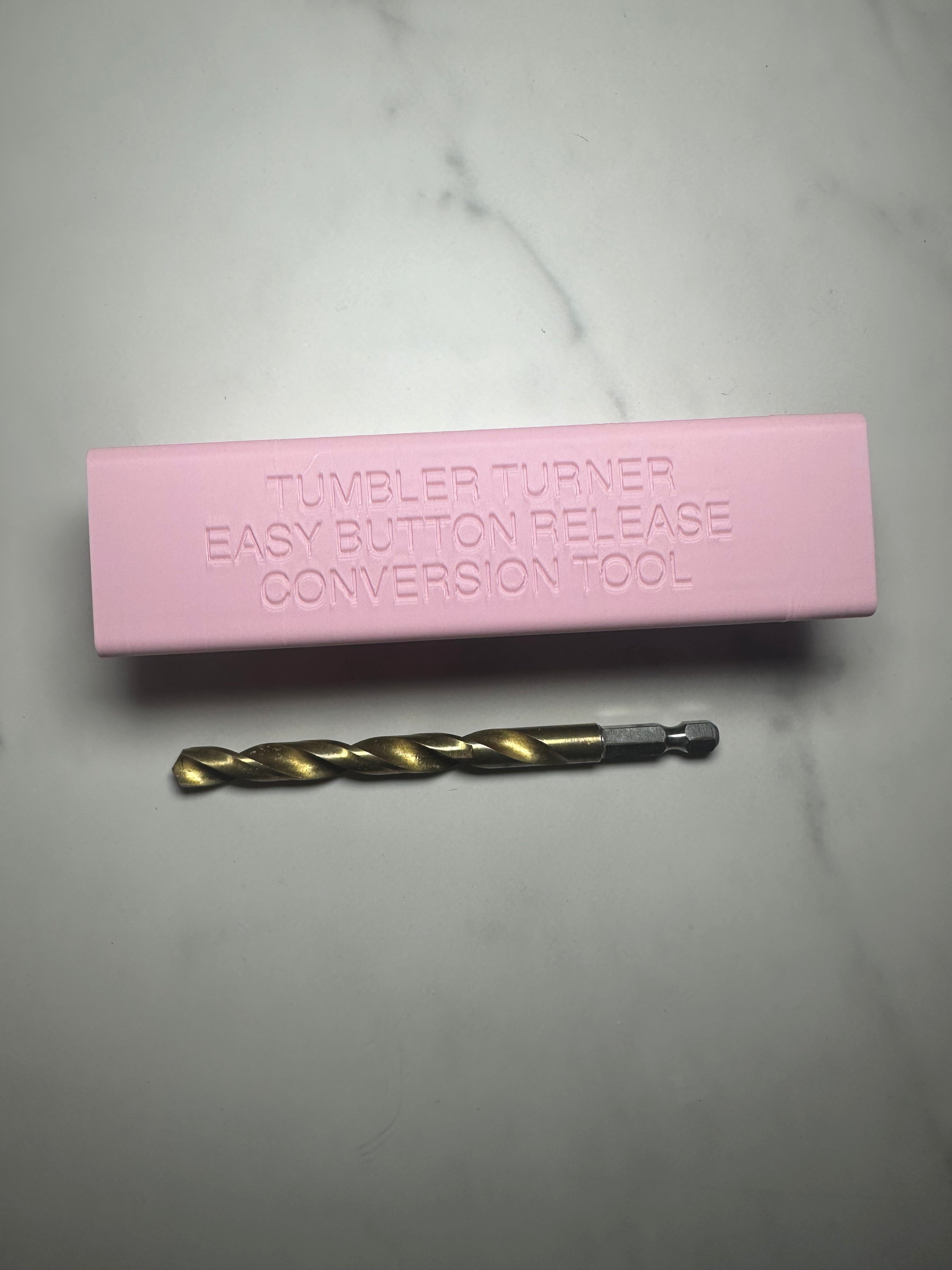 Tumbler Turner Conversion Tool - Convert any turner to button release arms