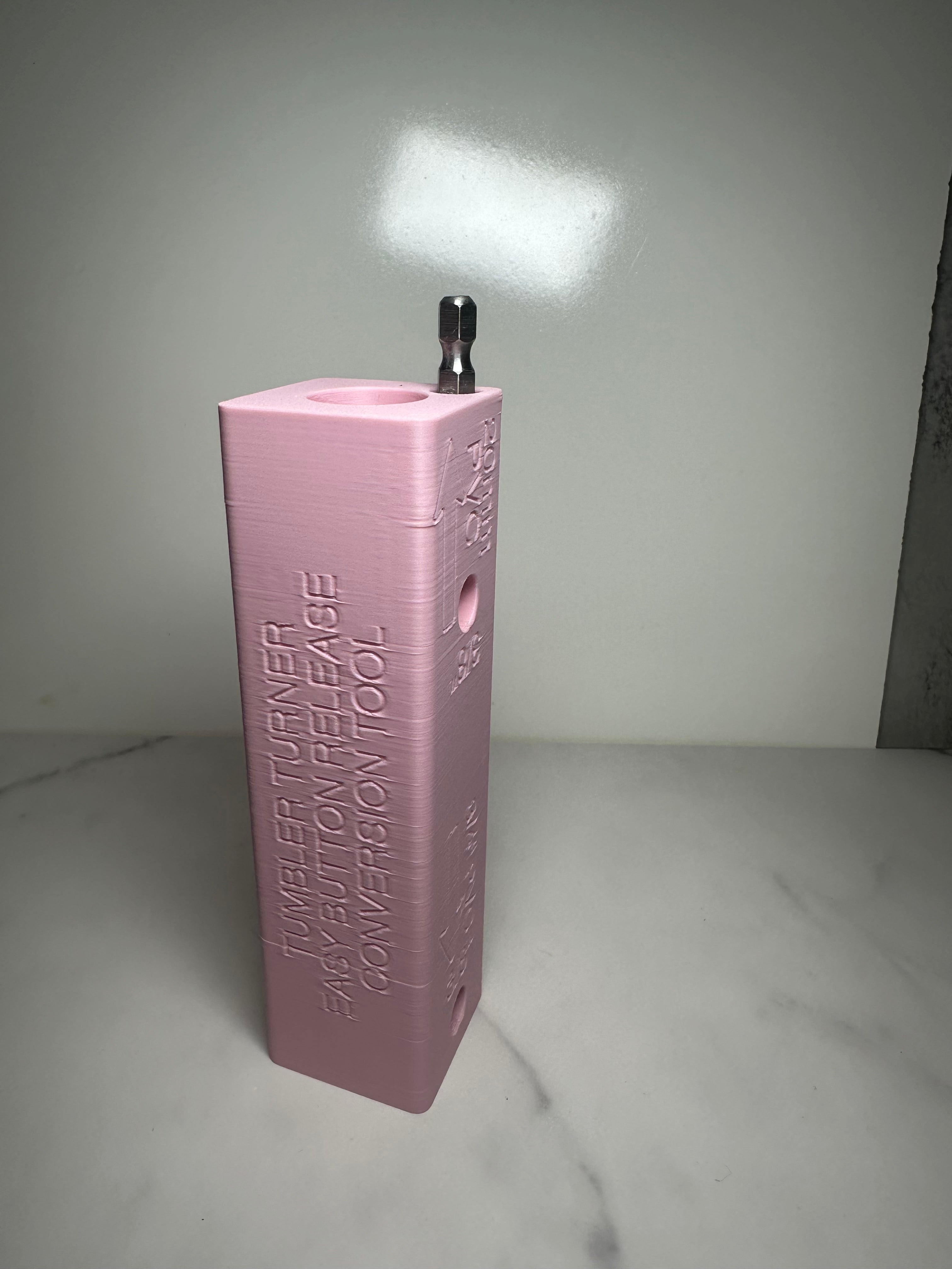 Tumbler Turner Conversion Tool - Convert any turner to button release arms
