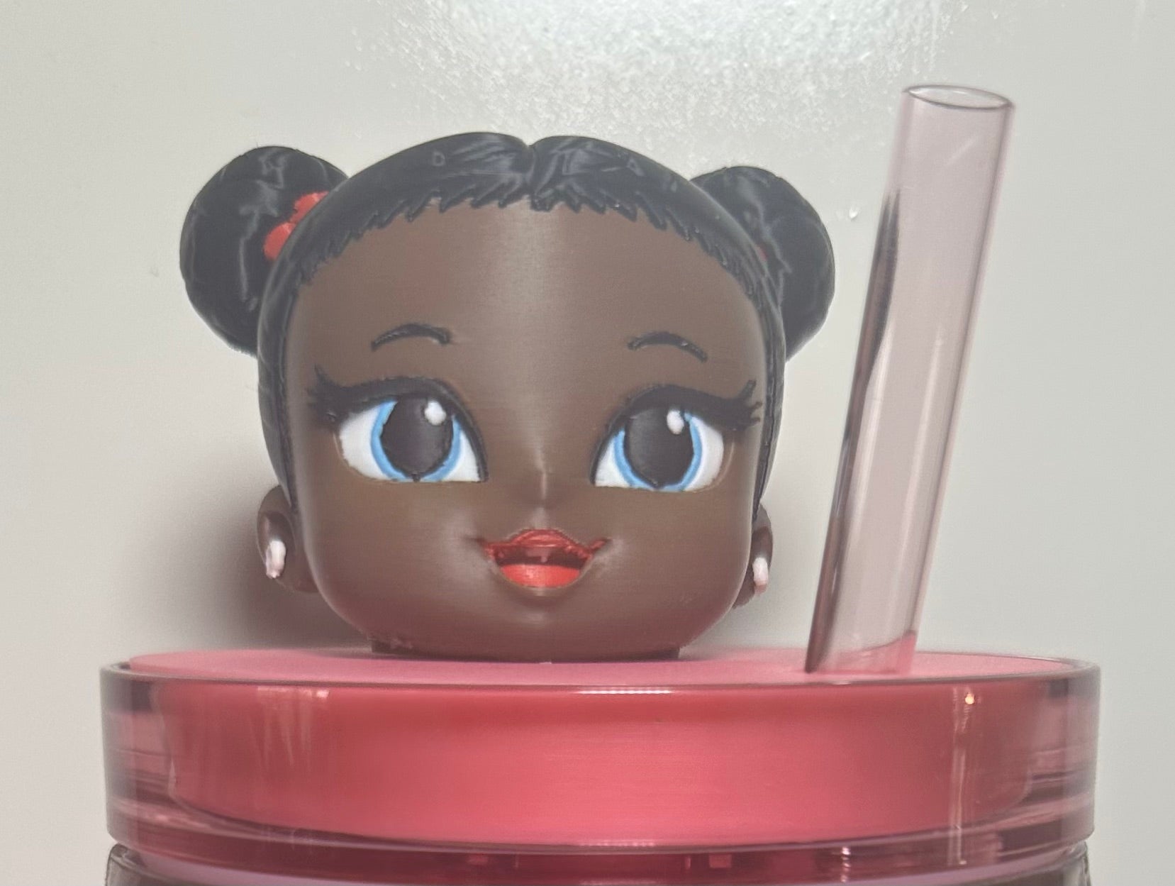 Tumbler Toppers: African American Girl Black Girl