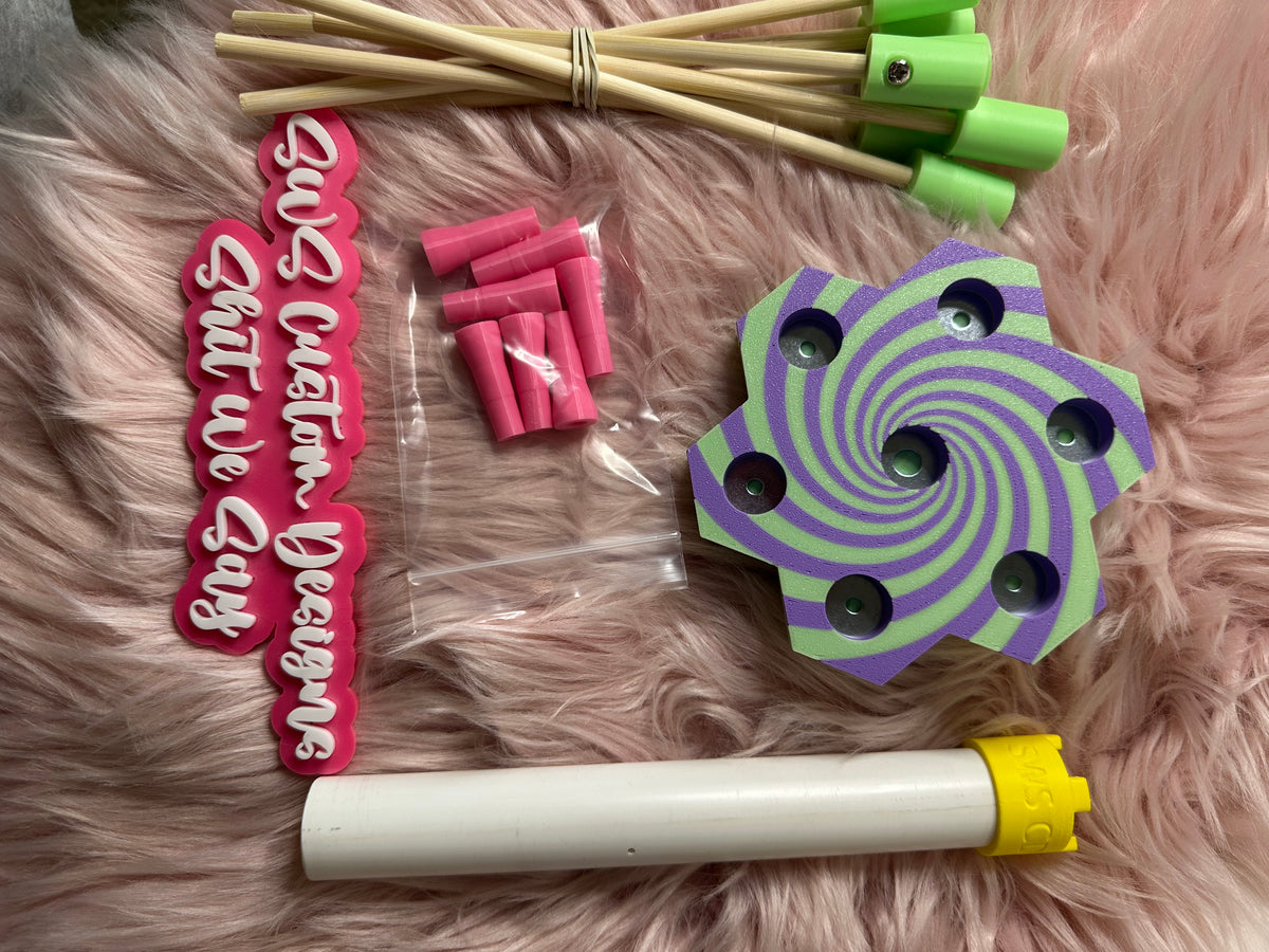 7 Pen Basic Turner Set GLOW IN THE DARK - Limited Edition!