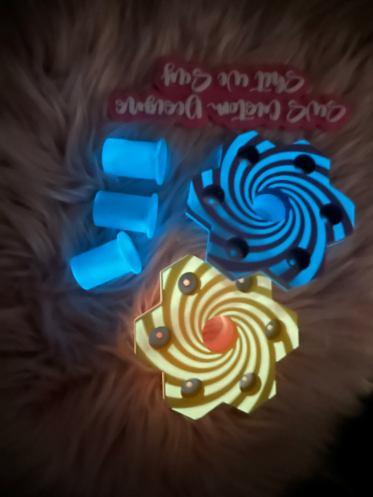 6 Pen Basic Turner Set GLOW IN THE DARK - LIMITED EDITION