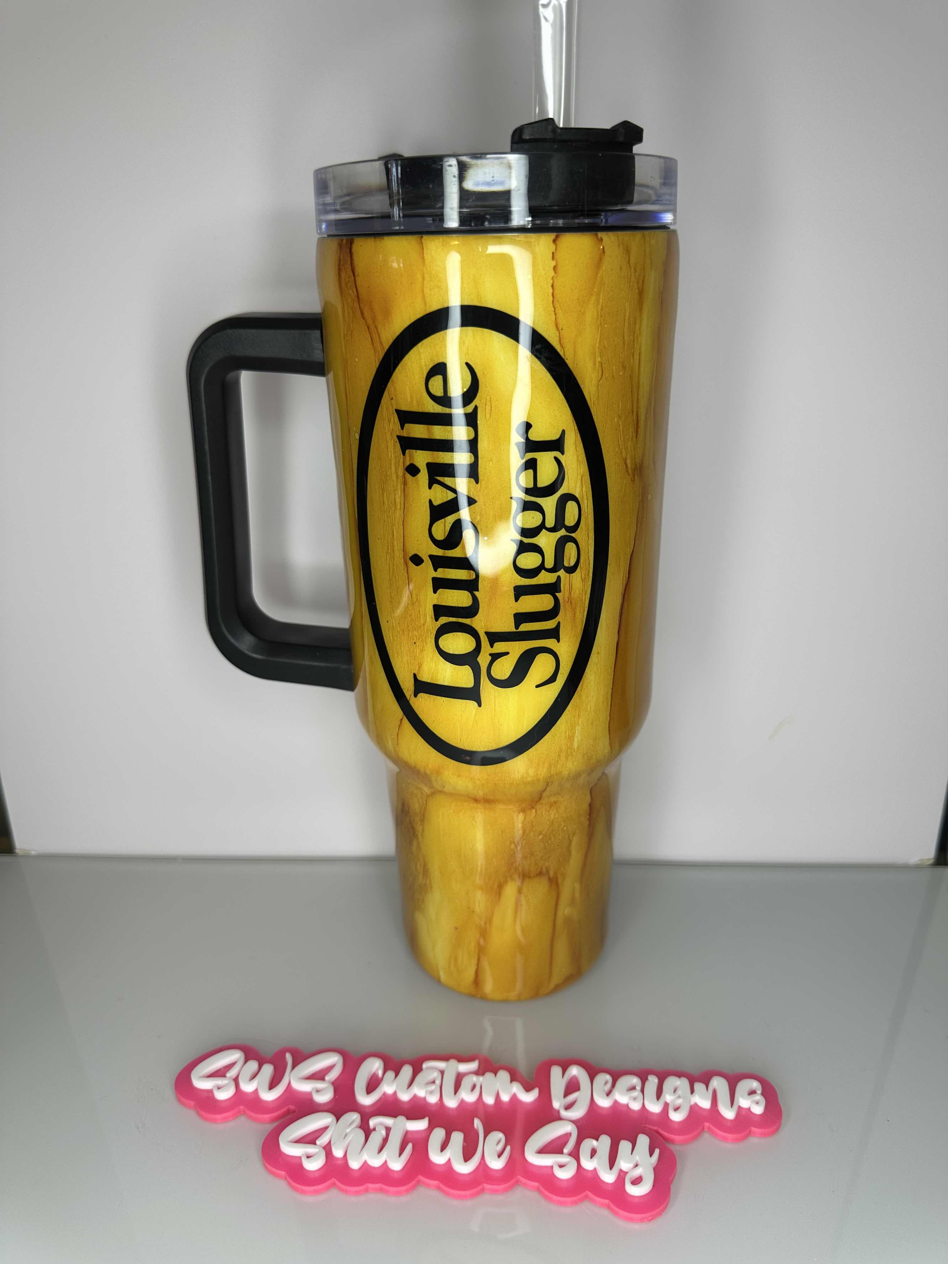 40 oz Slugger Baseball Tumbler