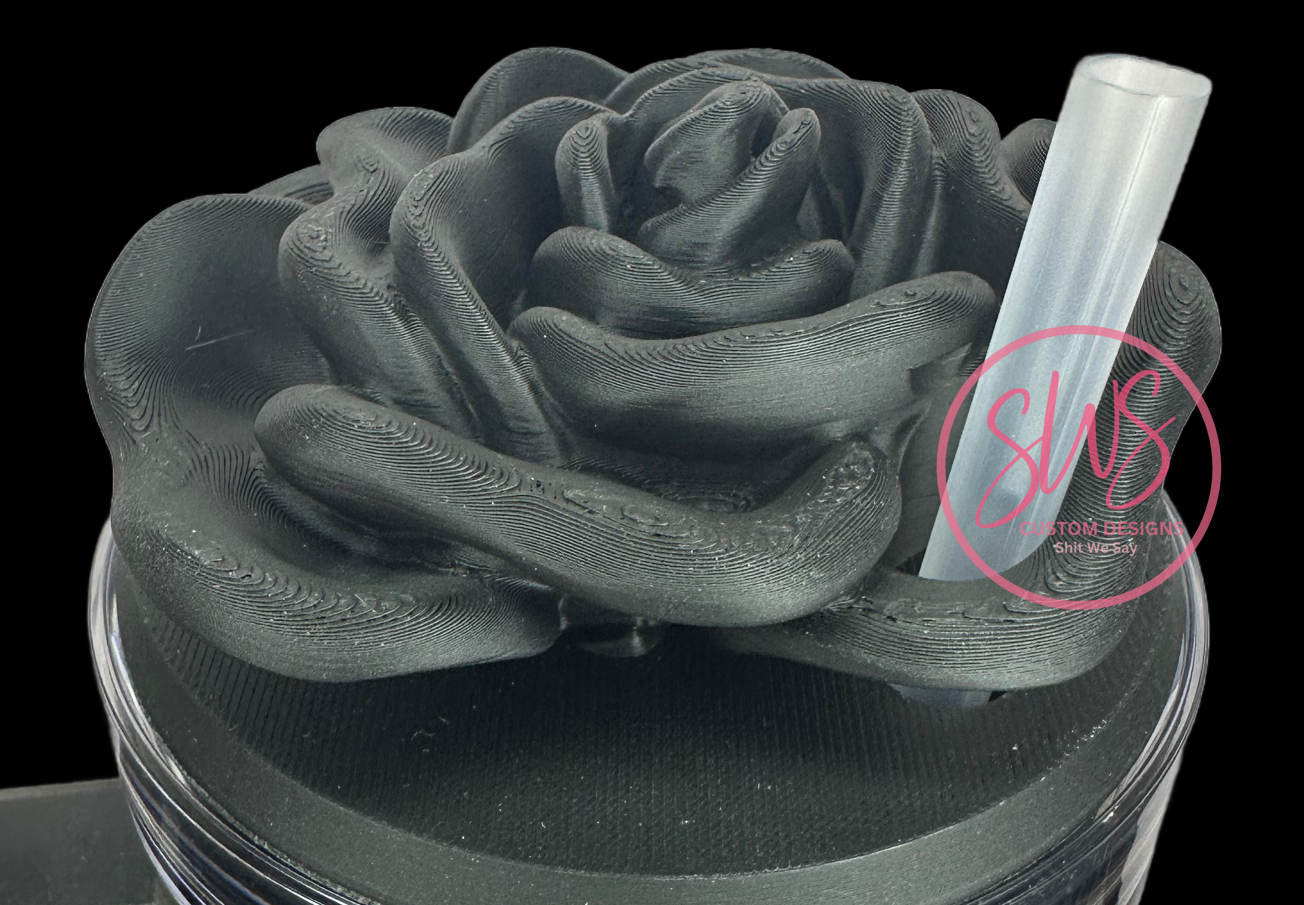 Tumbler Toppers: Rose