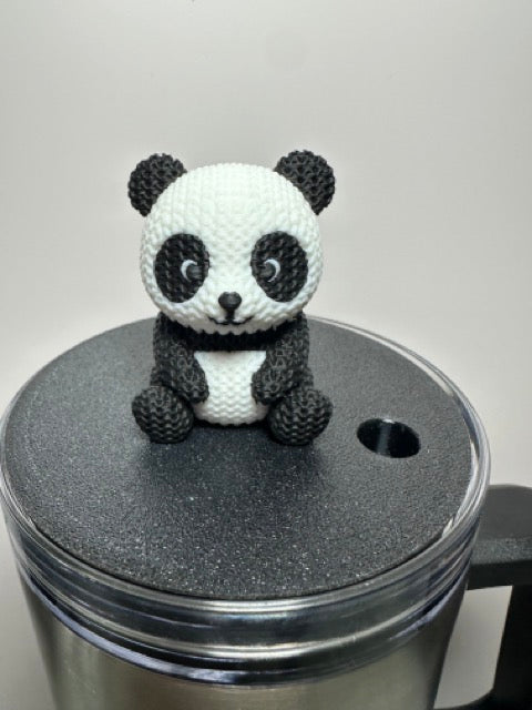 Tumbler Toppers: Panda